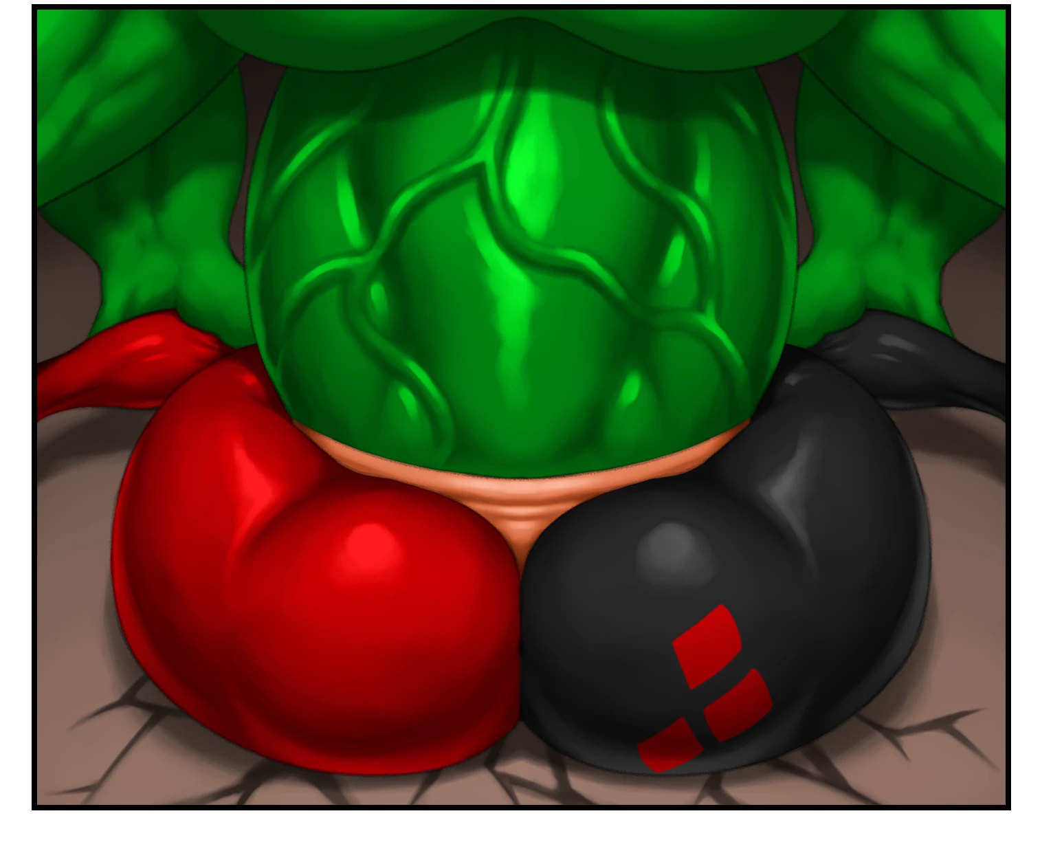 Hulk SMASH pussies porn comic picture 4