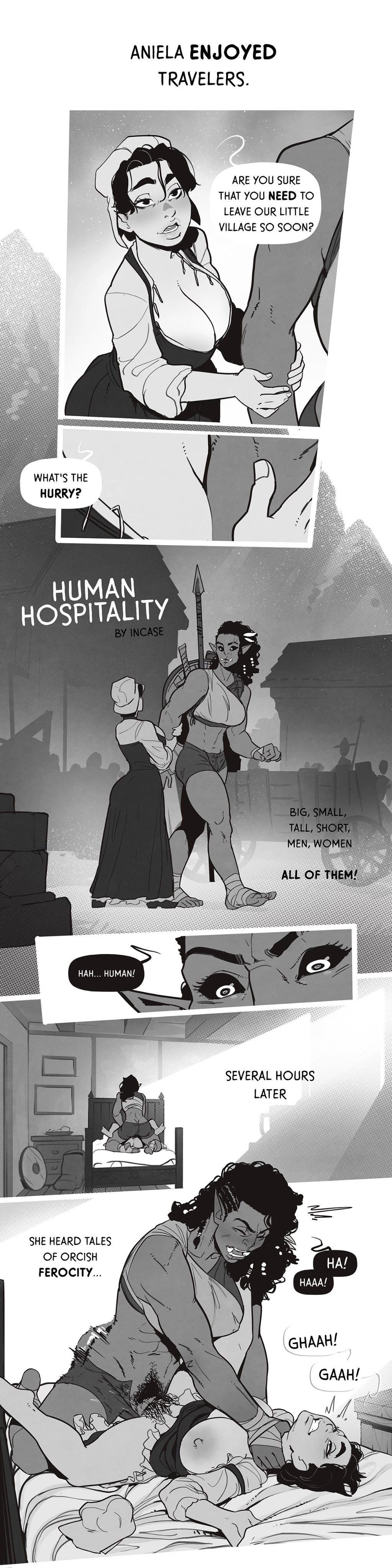 Human Hospitality porn comic picture 2