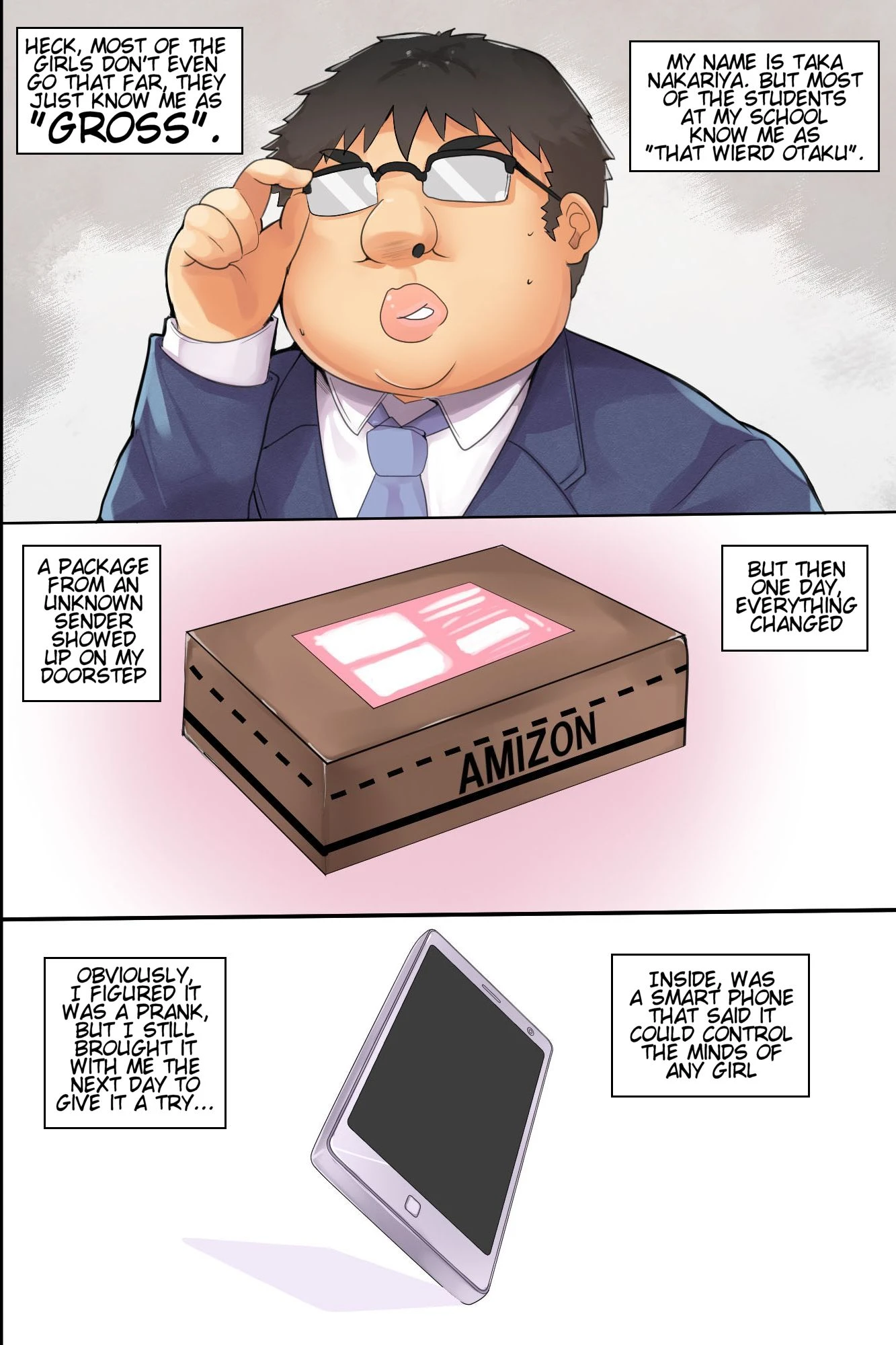 Human Puppeteering Smart Phone porn comic picture 3