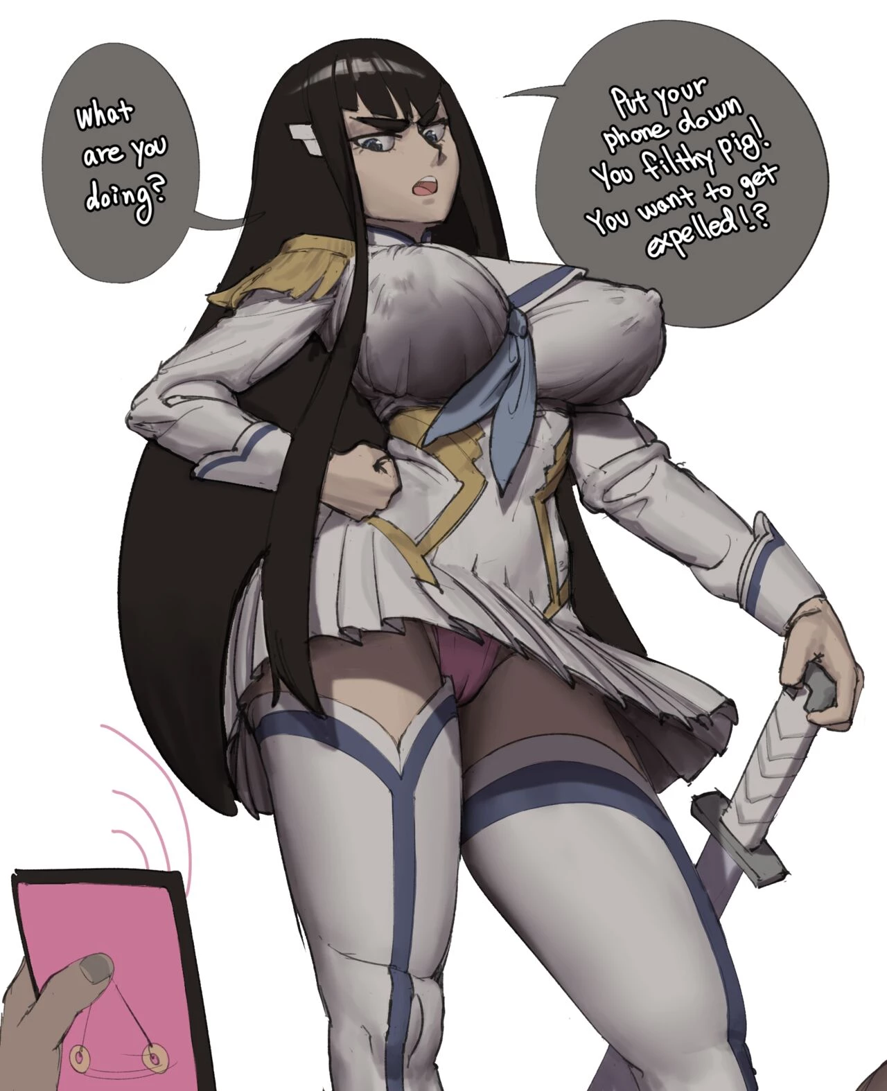 Hypno Satsuki porn comic picture 1