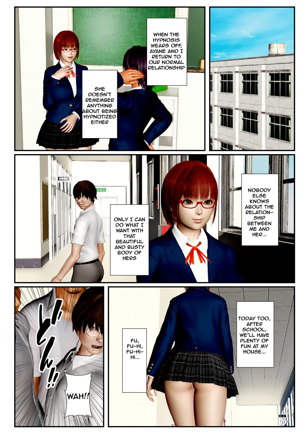 Hypnosis Netorare | Saimin Netorare porn comic picture 13