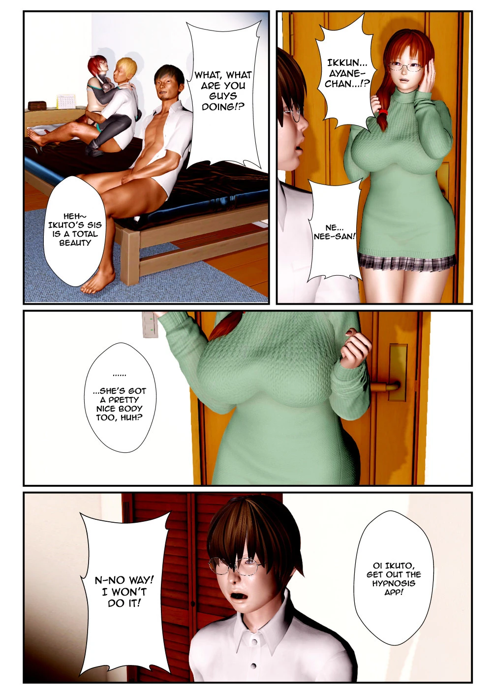 Hypnosis Netorare | Saimin Netorare porn comic picture 41