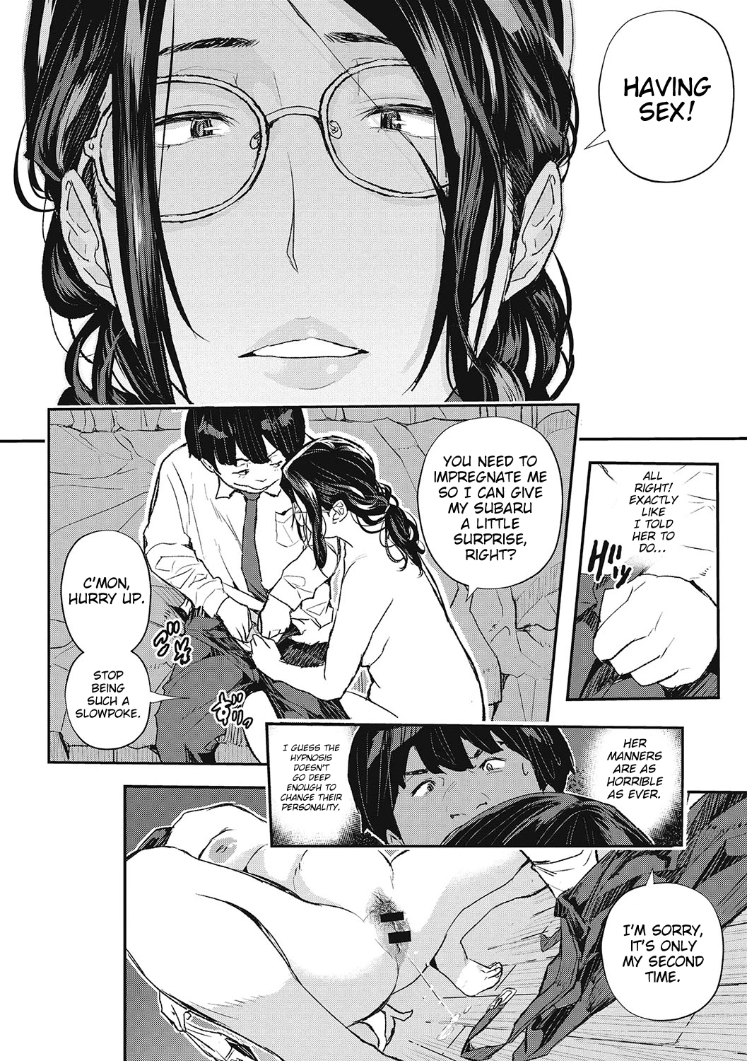 Hypnotic Parasitism 2 porn comic picture 14