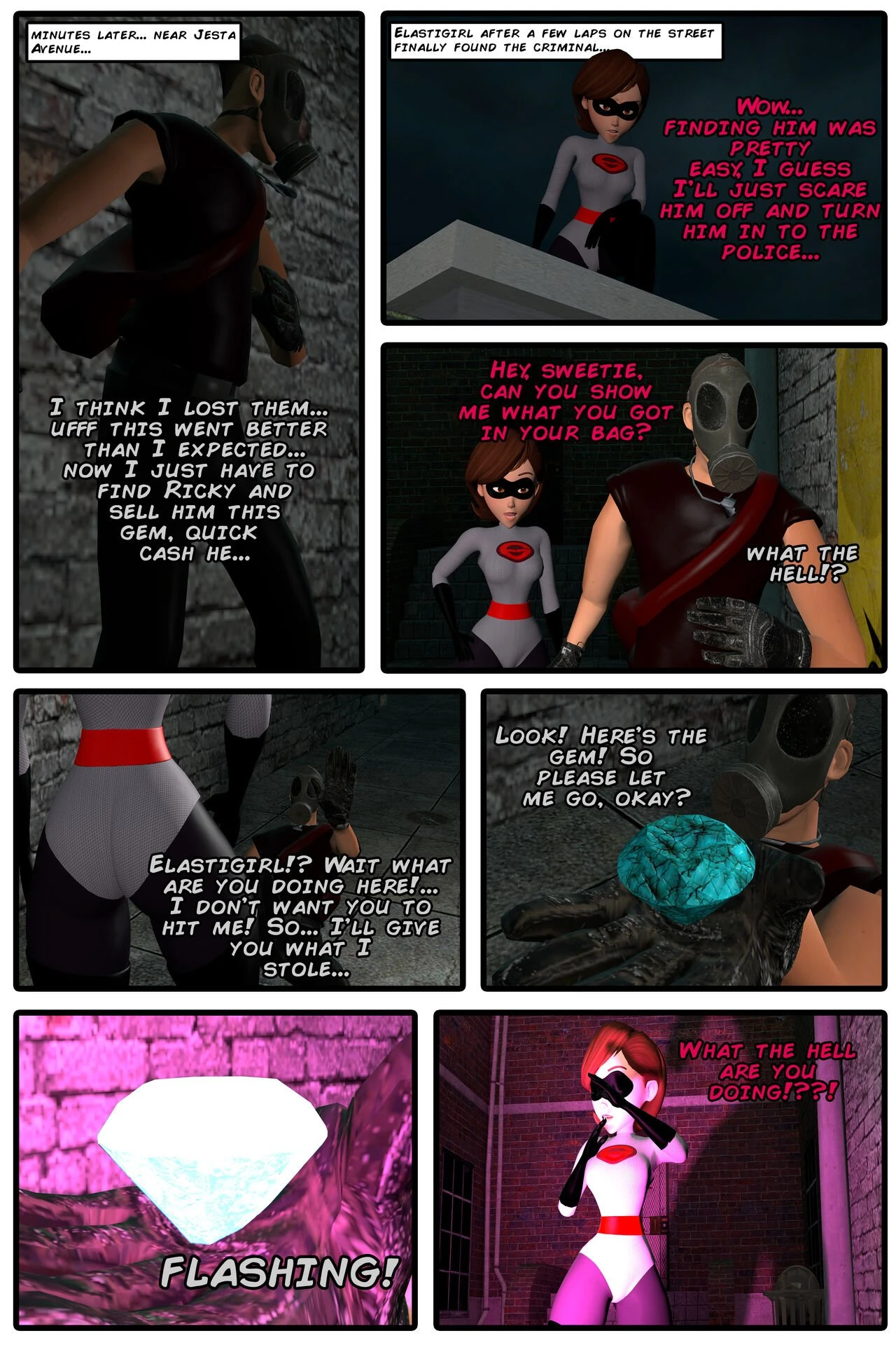 HYPNOTIZED HELEN porn comic picture 3