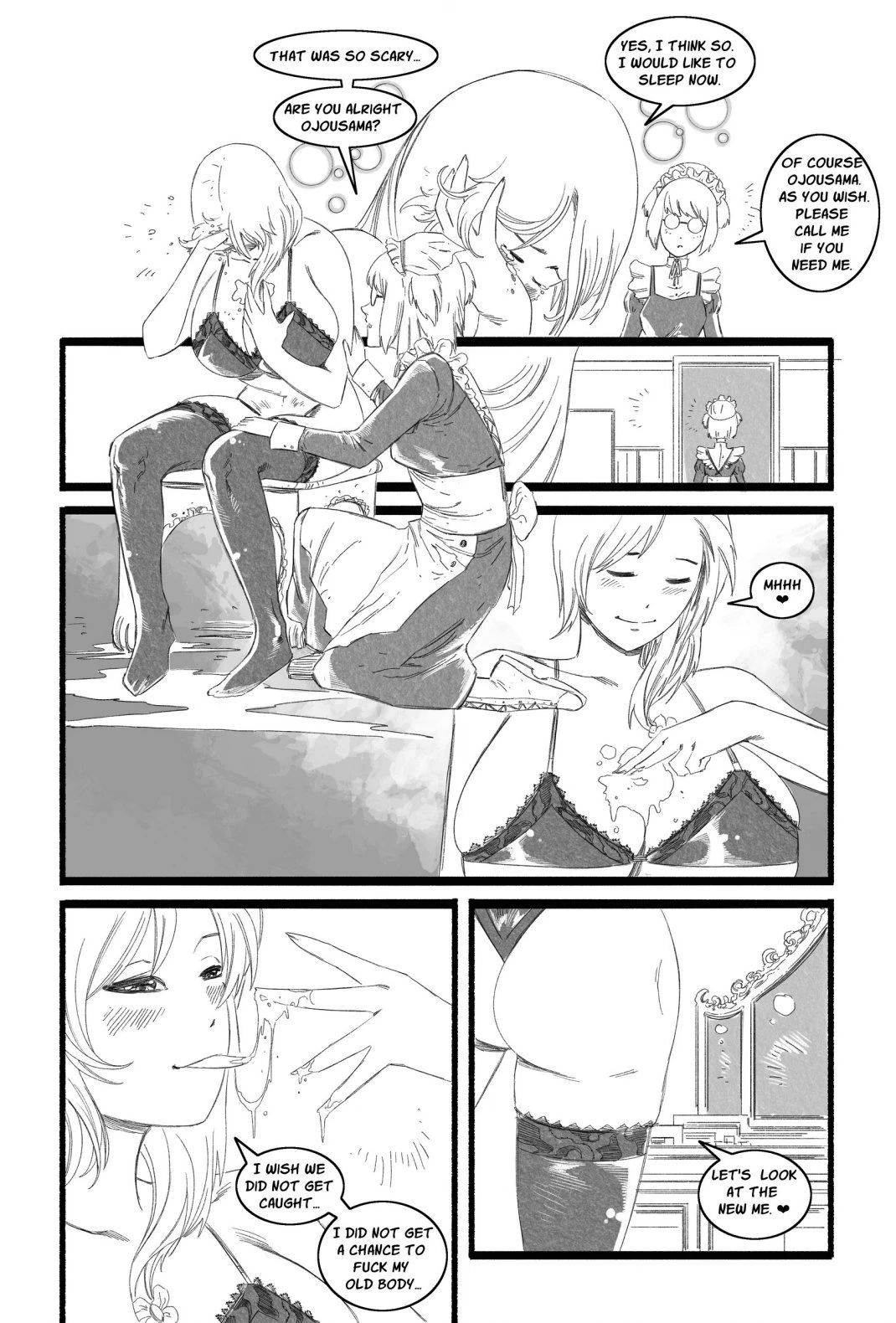 I am Ojousama porn comic picture 12