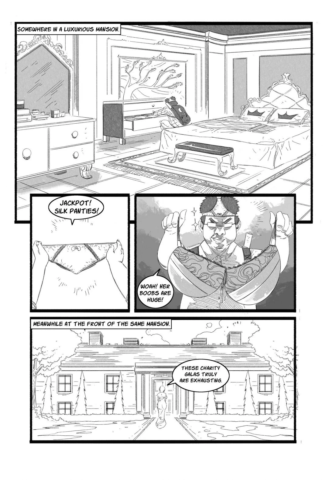 I am Ojousama porn comic picture 2