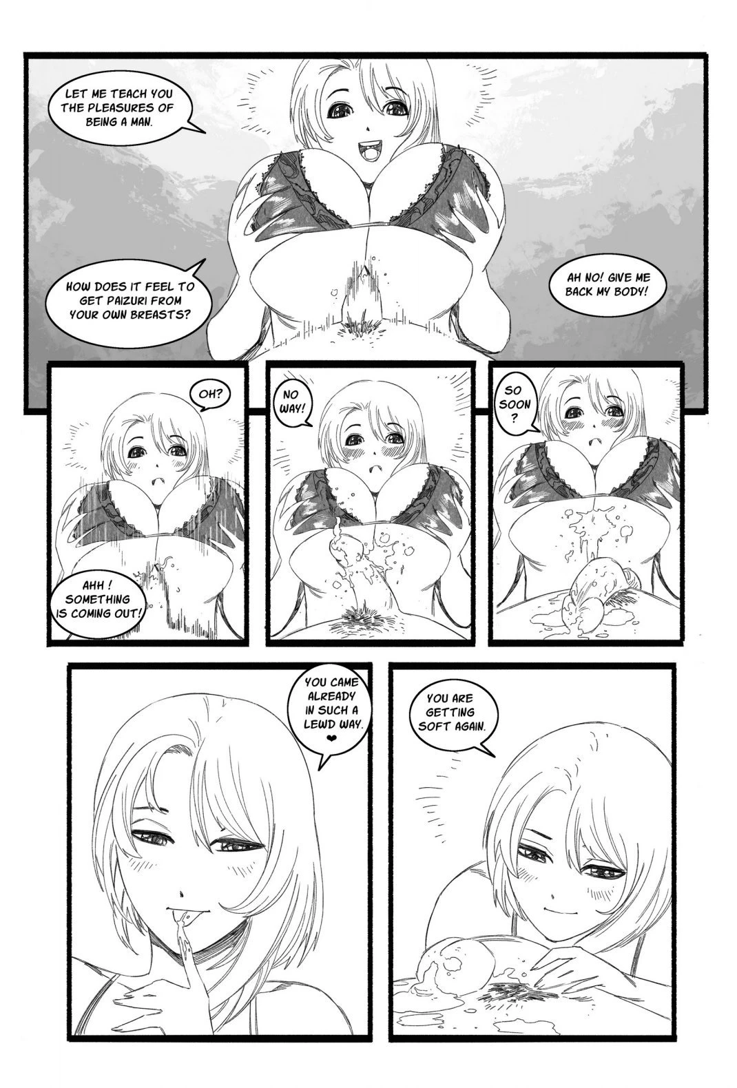 I am Ojousama porn comic picture 9