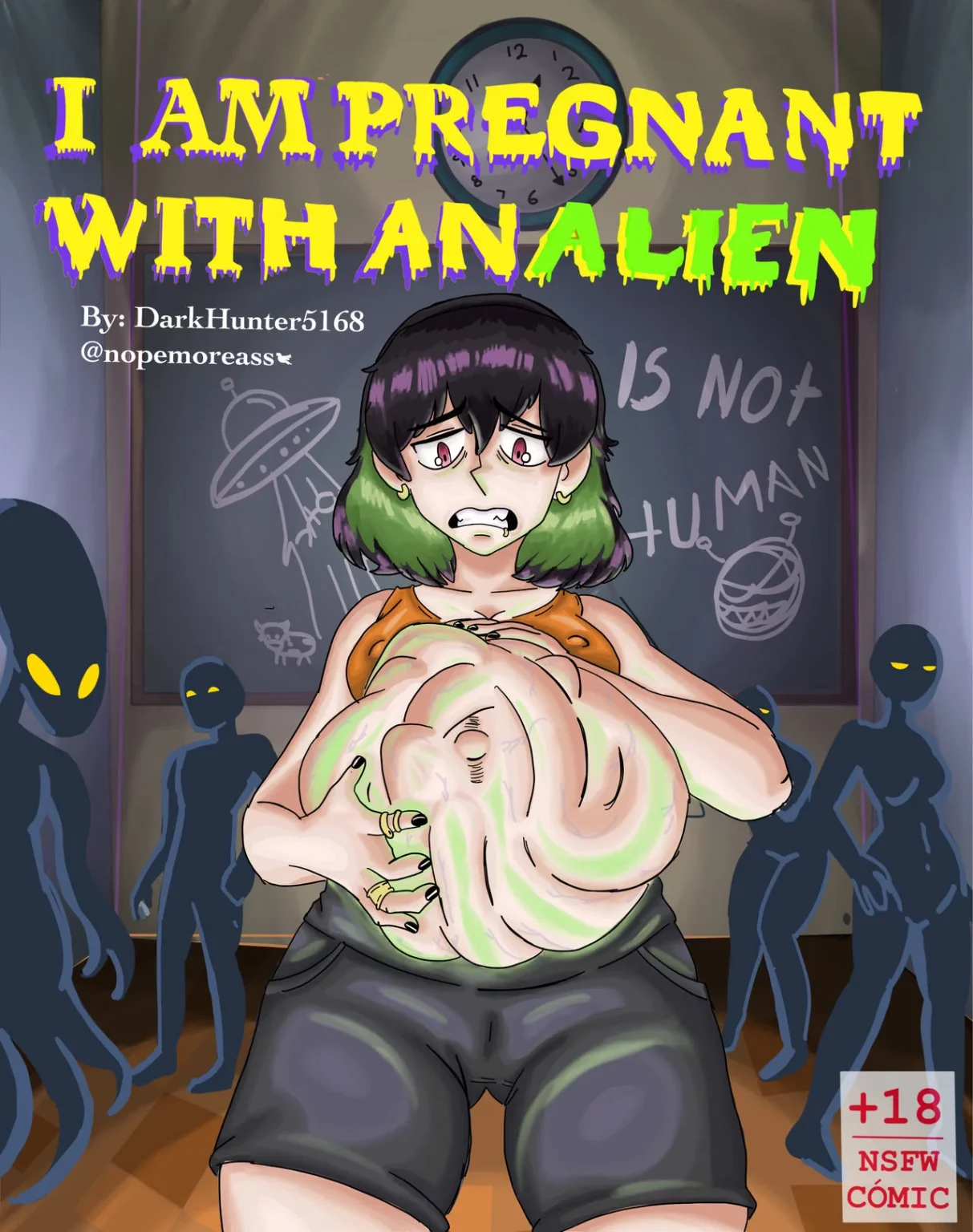 I Am Pregnant With An Alien porn comic picture 1