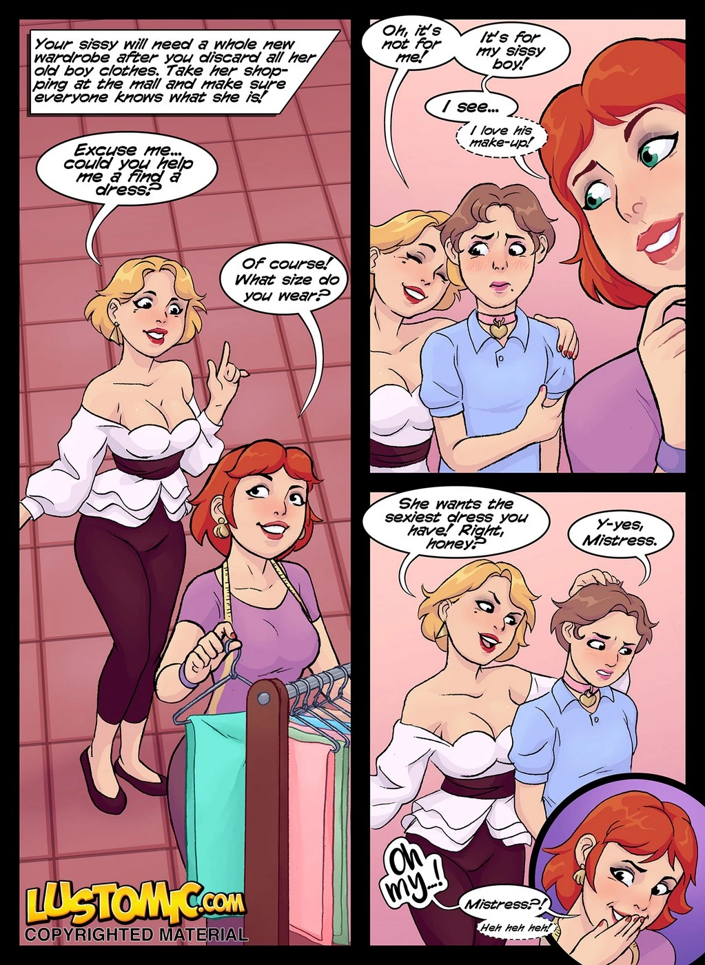 I Can Make You A Sissy porn comic picture 12