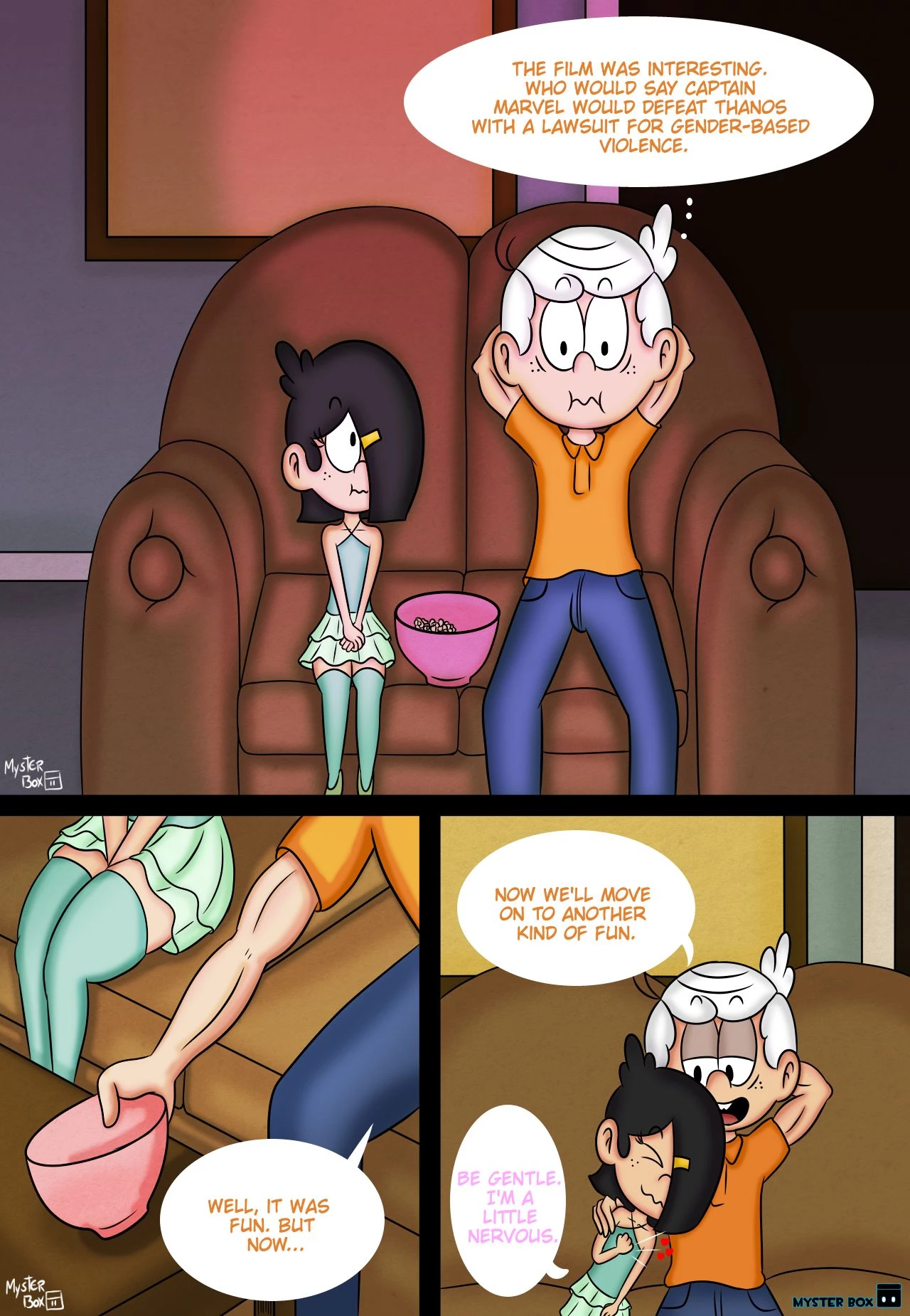 I Capture to a Pervert Girl porn comic picture 12