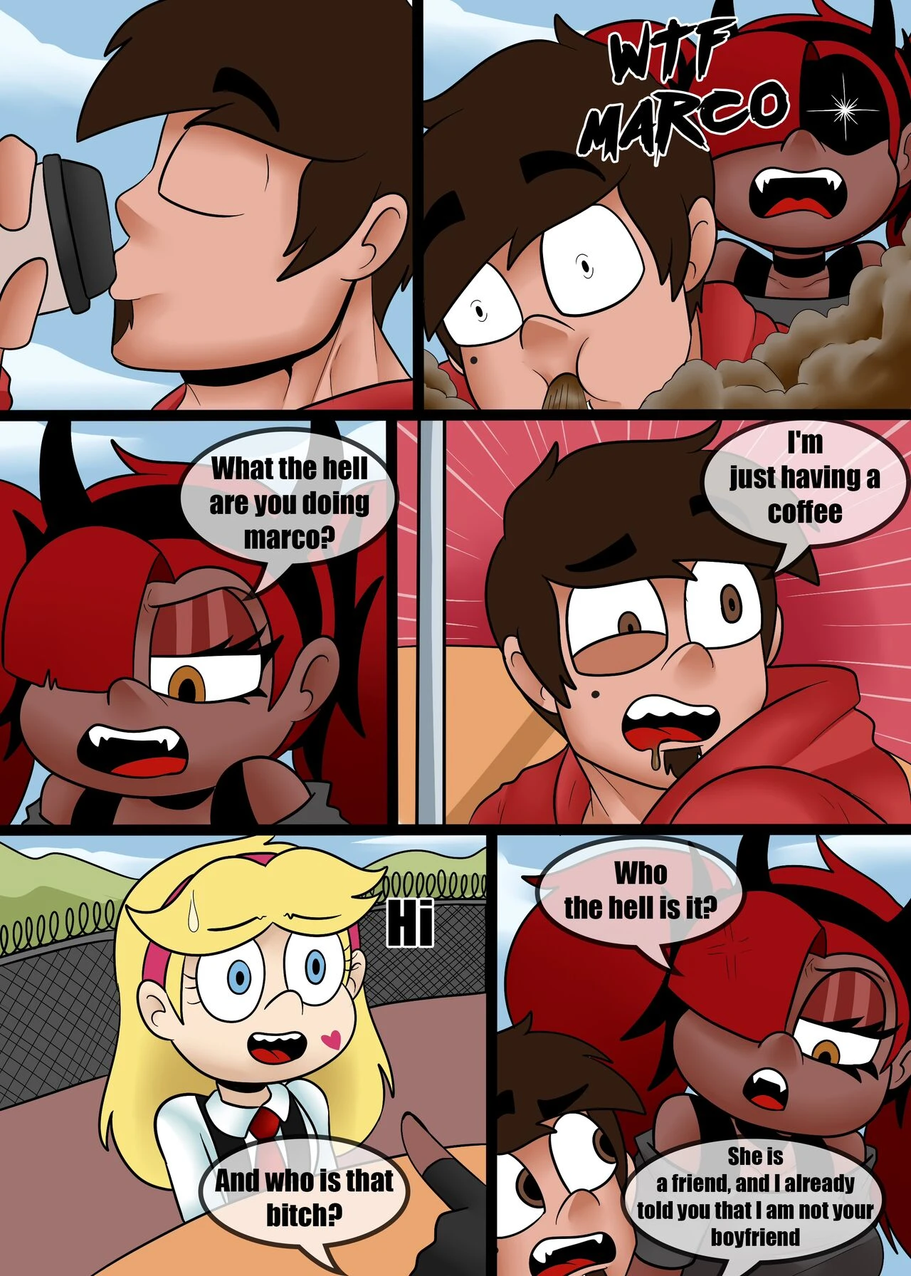 I come for you, Marco 2 porn comic picture 2