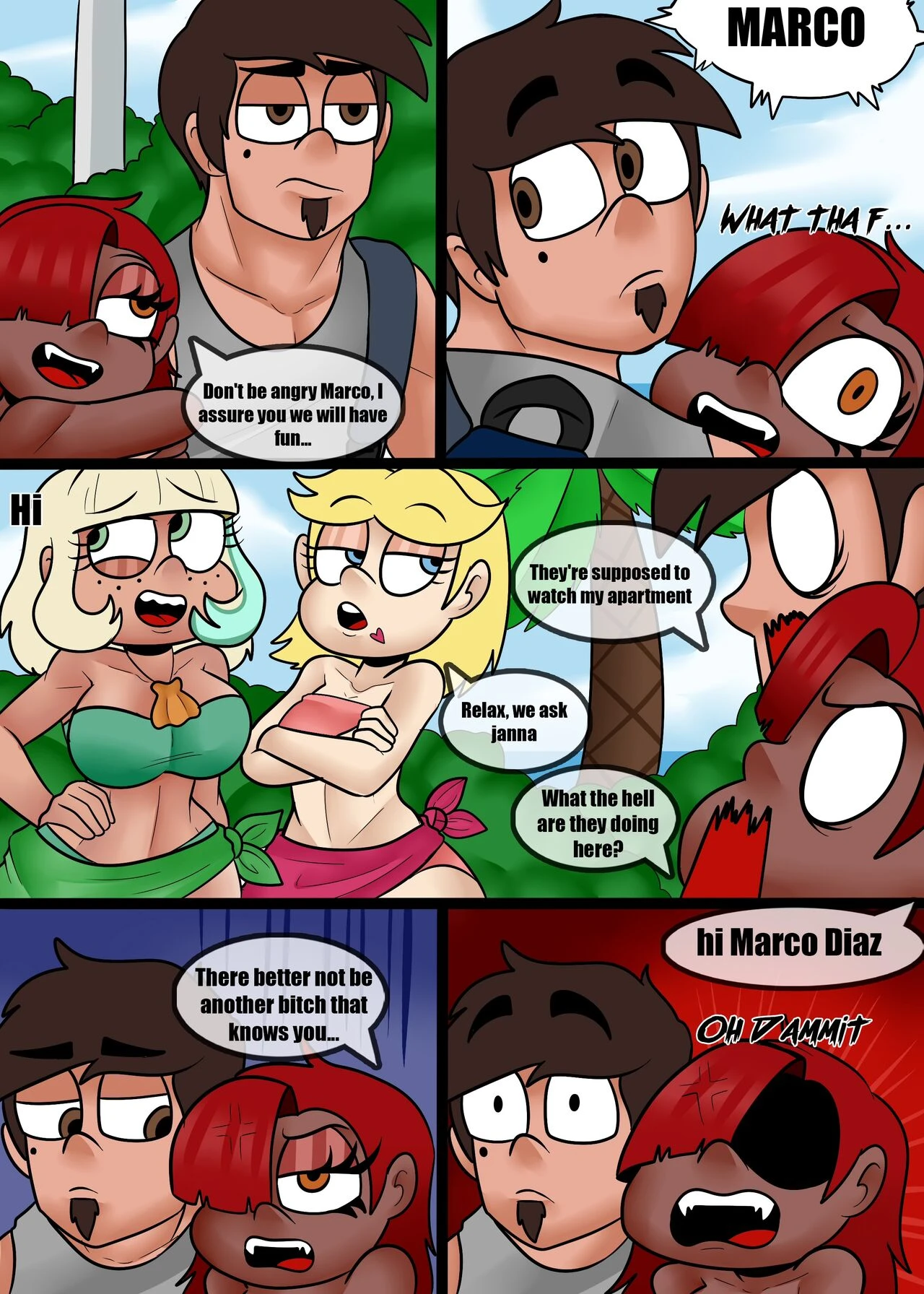 I come for you, Marco 3 porn comic picture 3
