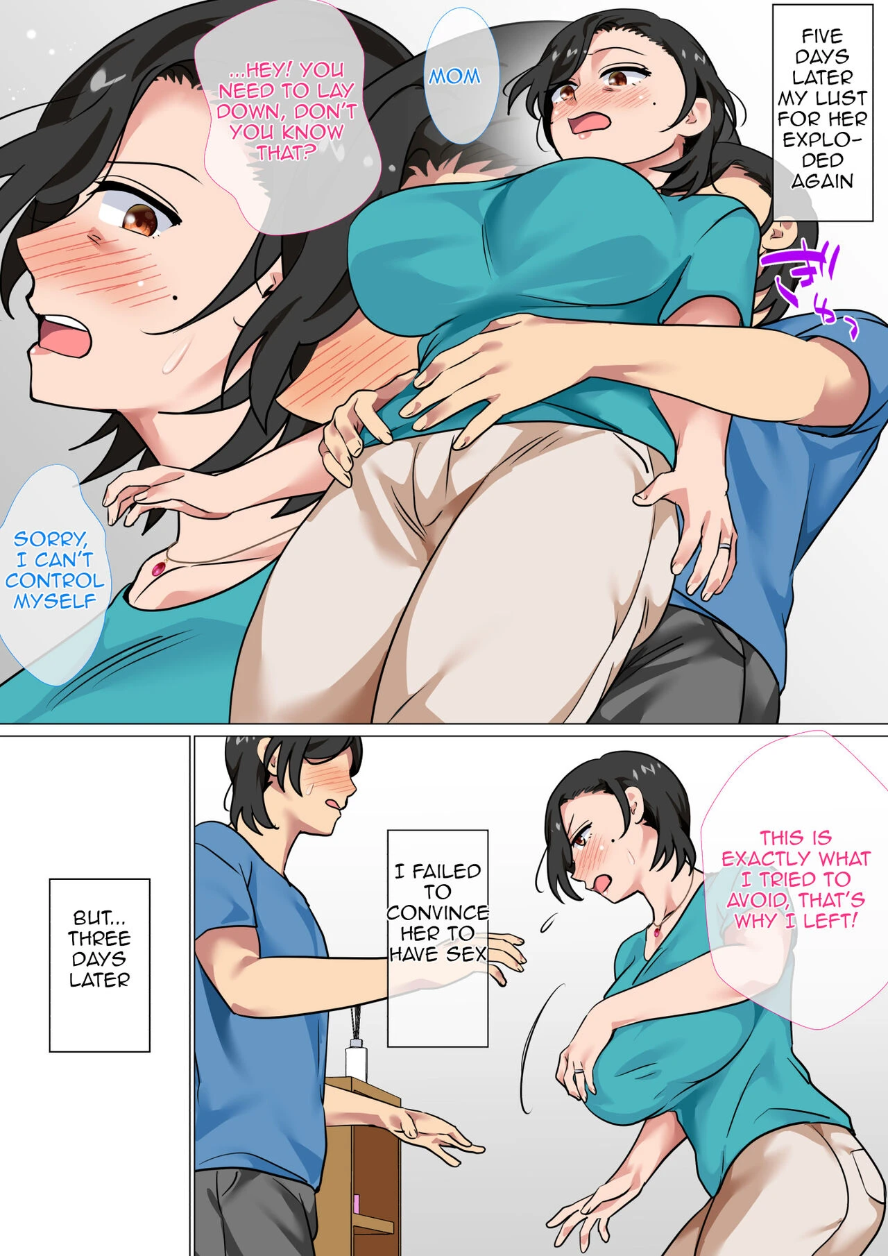 I Confessed to My Mom and She Let Me Have A One-Day-Only Sex-Fest 2 | Hahaoya ni Kokuhaku Shitara Ichinichi dake Sex o Sasete Kureta Hanashi 2 porn comic picture 13