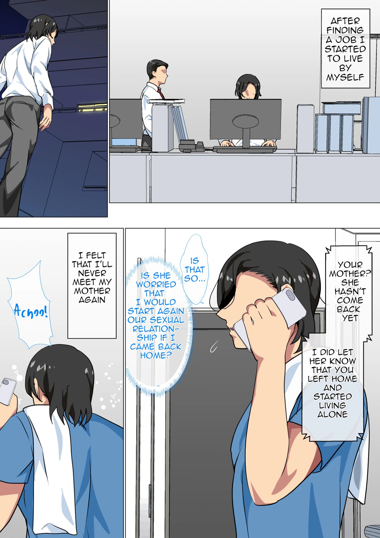 I Confessed to My Mom and She Let Me Have A One-Day-Only Sex-Fest 2 | Hahaoya ni Kokuhaku Shitara Ichinichi dake Sex o Sasete Kureta Hanashi 2 porn comic picture 4