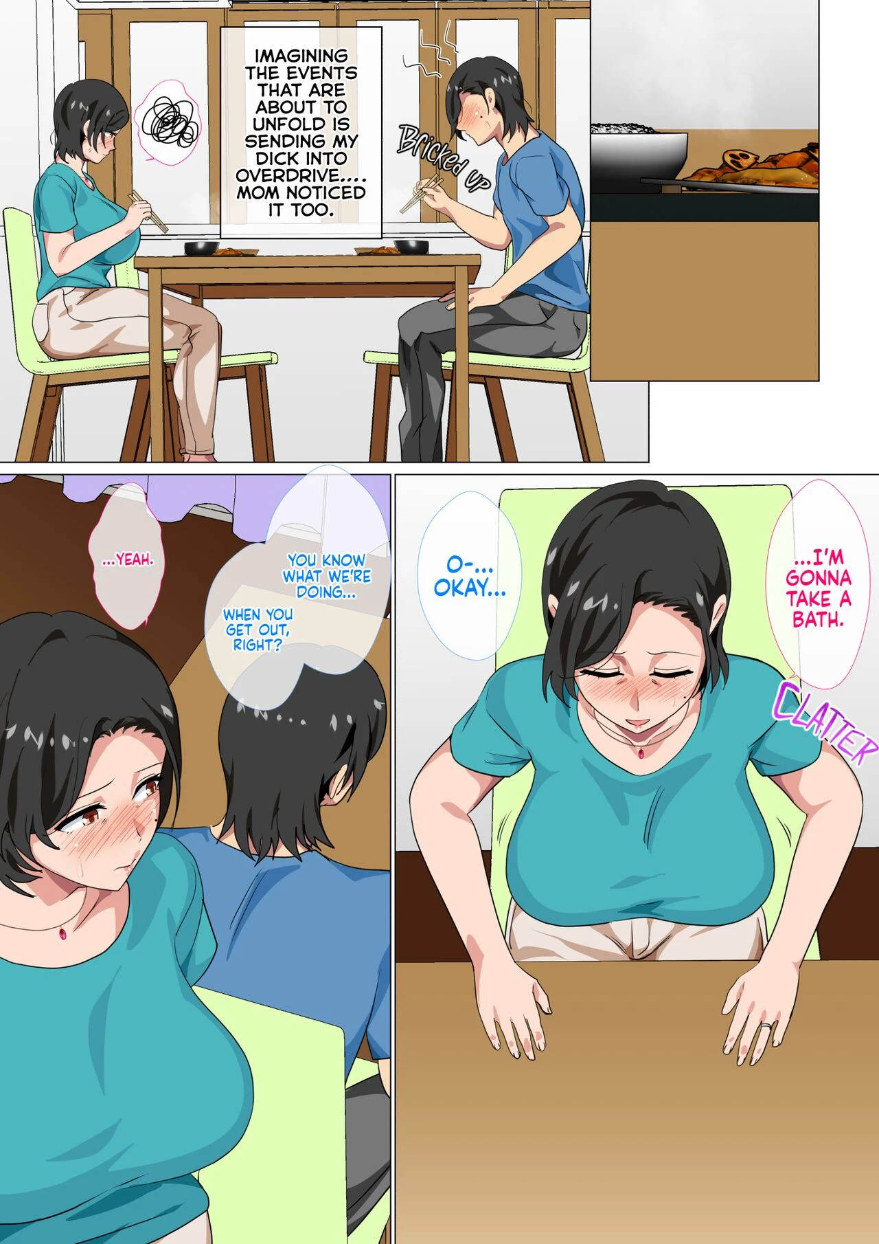 I Confessed to My Mom and She Let Me Have a One-Day-Only Sex-Fest | Hahaoya ni Kokuhaku Shitara Ichinichi dake Sex o Sasete Kureta Hanashi porn comic picture 12