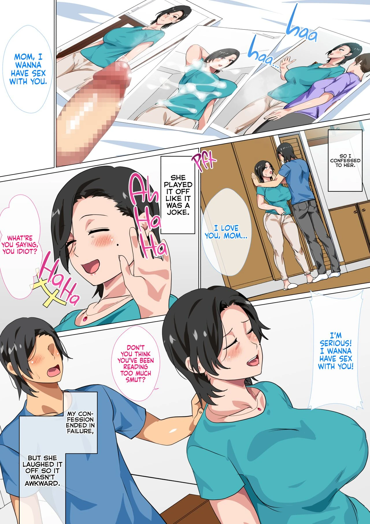I Confessed to My Mom and She Let Me Have a One-Day-Only Sex-Fest | Hahaoya ni Kokuhaku Shitara Ichinichi dake Sex o Sasete Kureta Hanashi porn comic picture 6