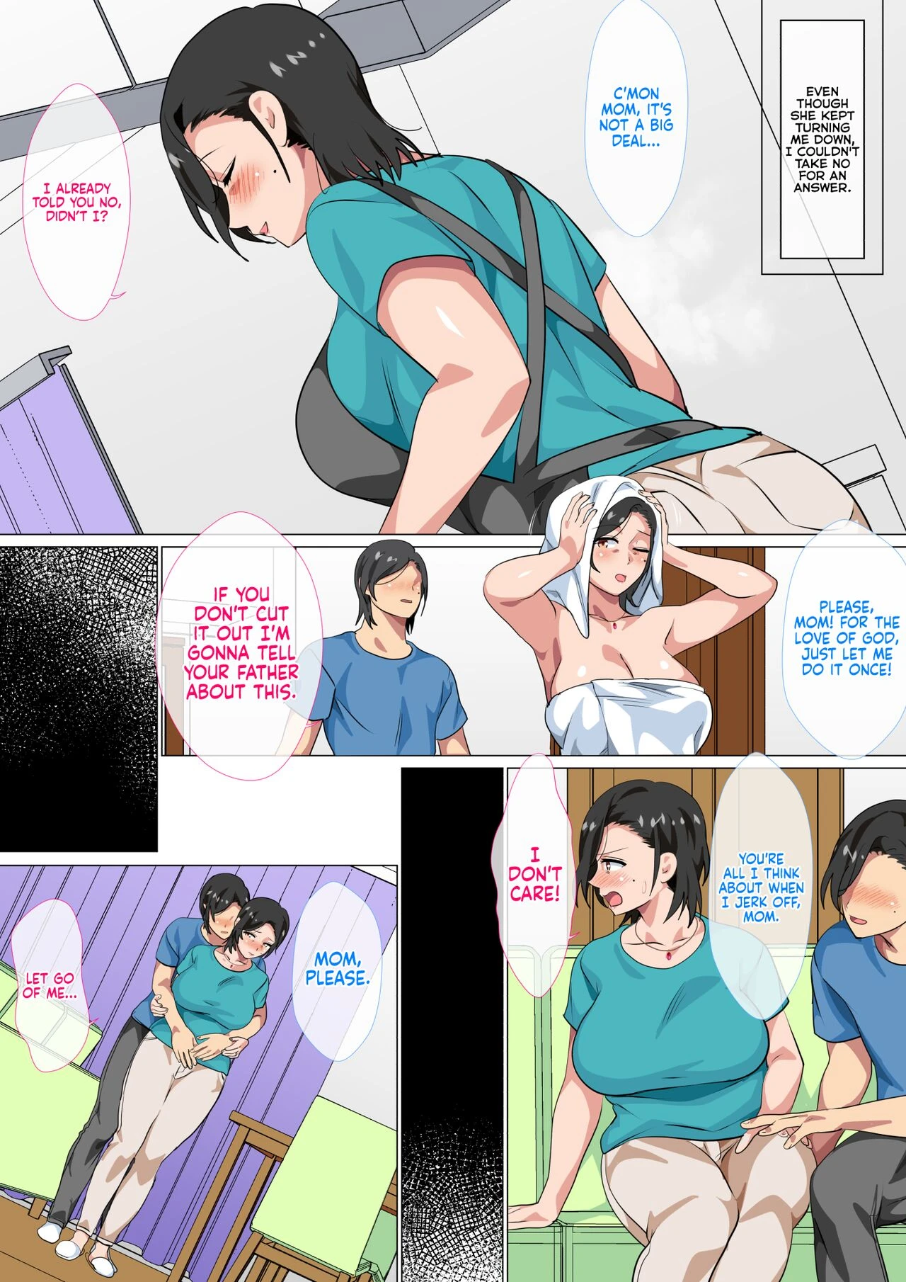 I Confessed to My Mom and She Let Me Have a One-Day-Only Sex-Fest | Hahaoya ni Kokuhaku Shitara Ichinichi dake Sex o Sasete Kureta Hanashi porn comic picture 7