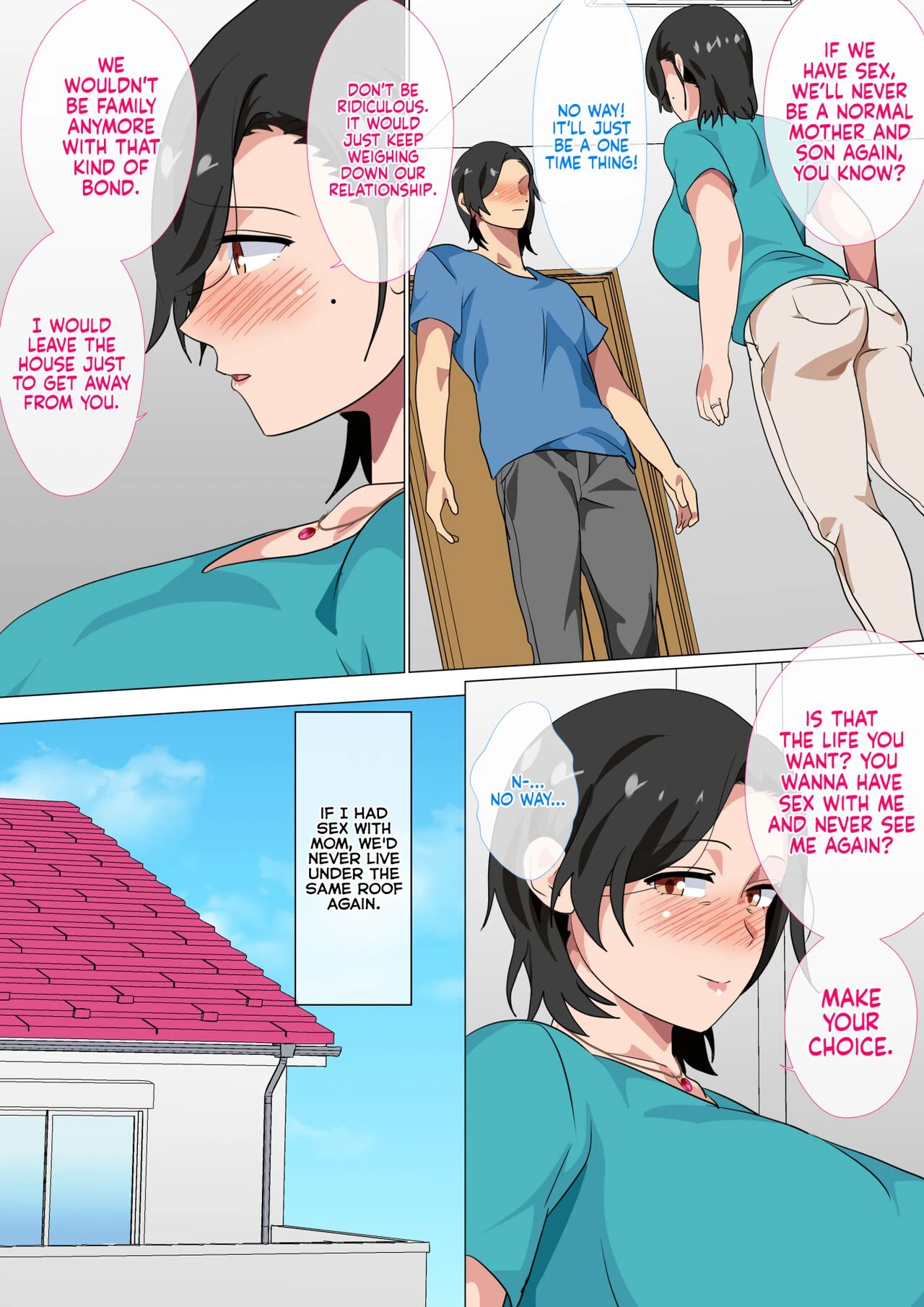 I Confessed to My Mom and She Let Me Have a One-Day-Only Sex-Fest | Hahaoya ni Kokuhaku Shitara Ichinichi dake Sex o Sasete Kureta Hanashi porn comic picture 9