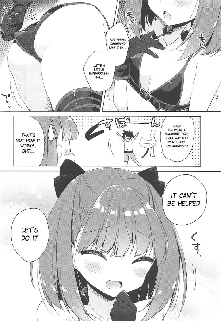 I couldn't summon swimsuit Helena! porn comic picture 6