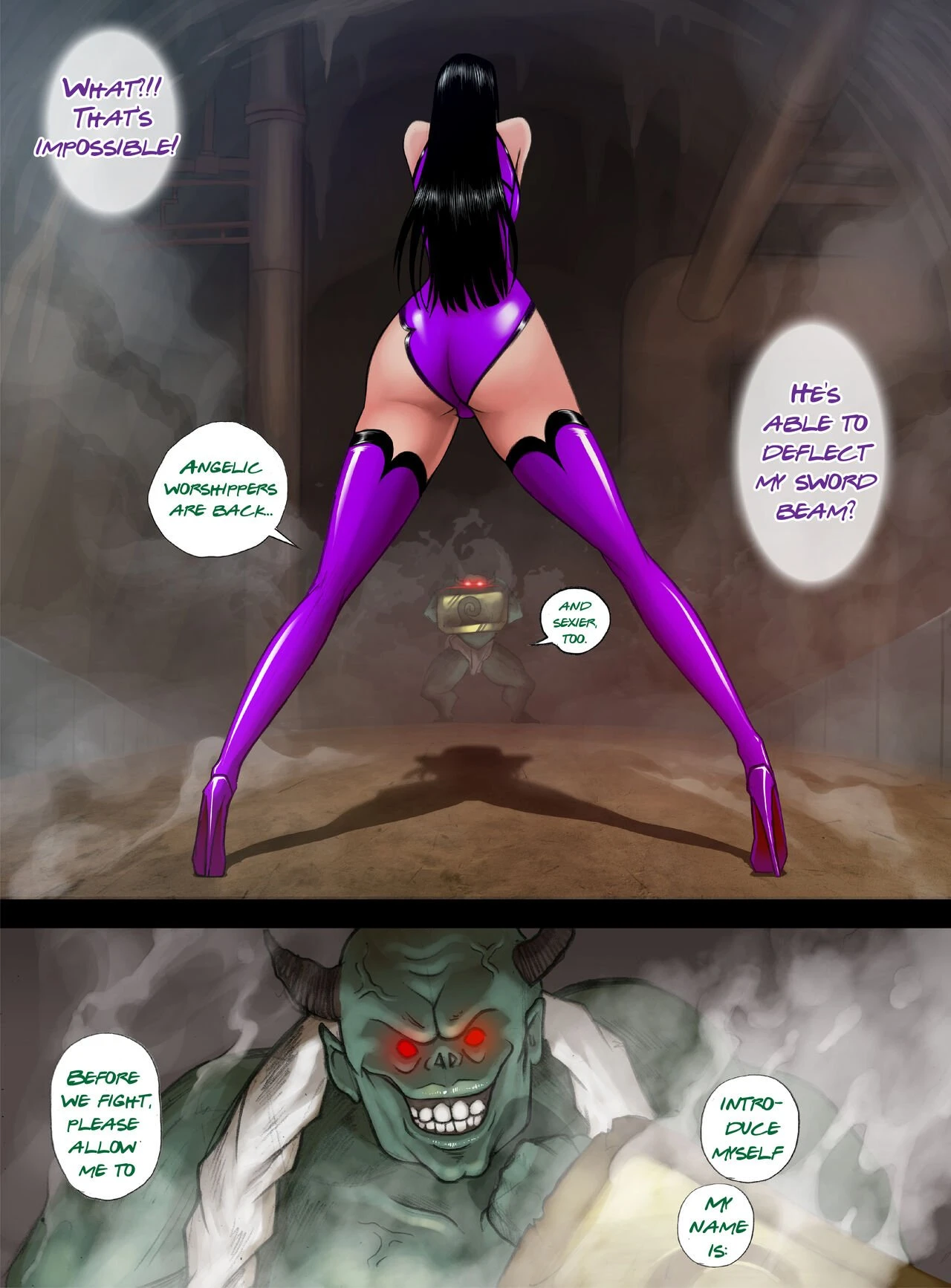 I-DA chapter 1: Dungeon Slayers porn comic picture 20