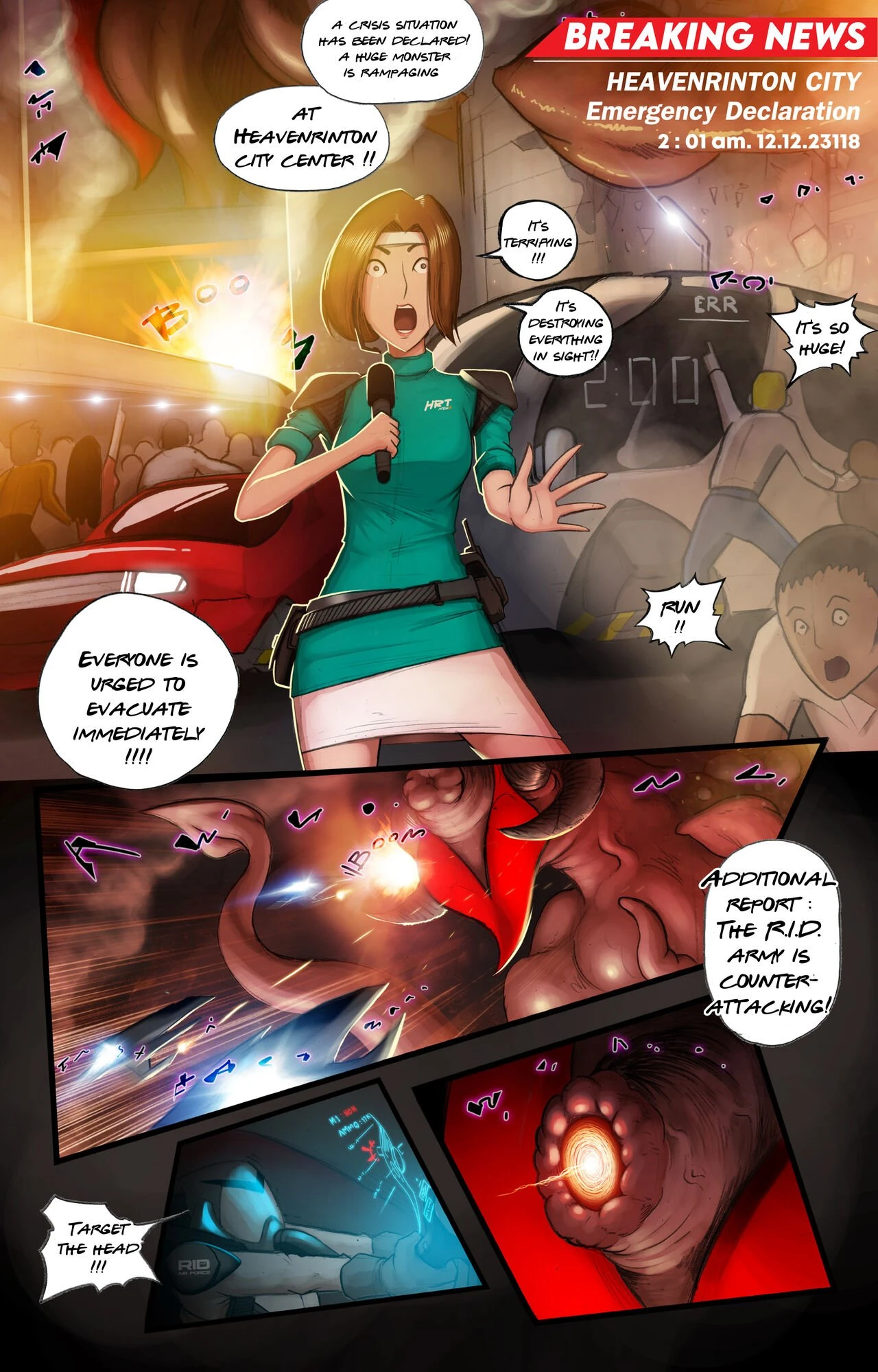 I-DA chapter 1: Dungeon Slayers porn comic picture 5