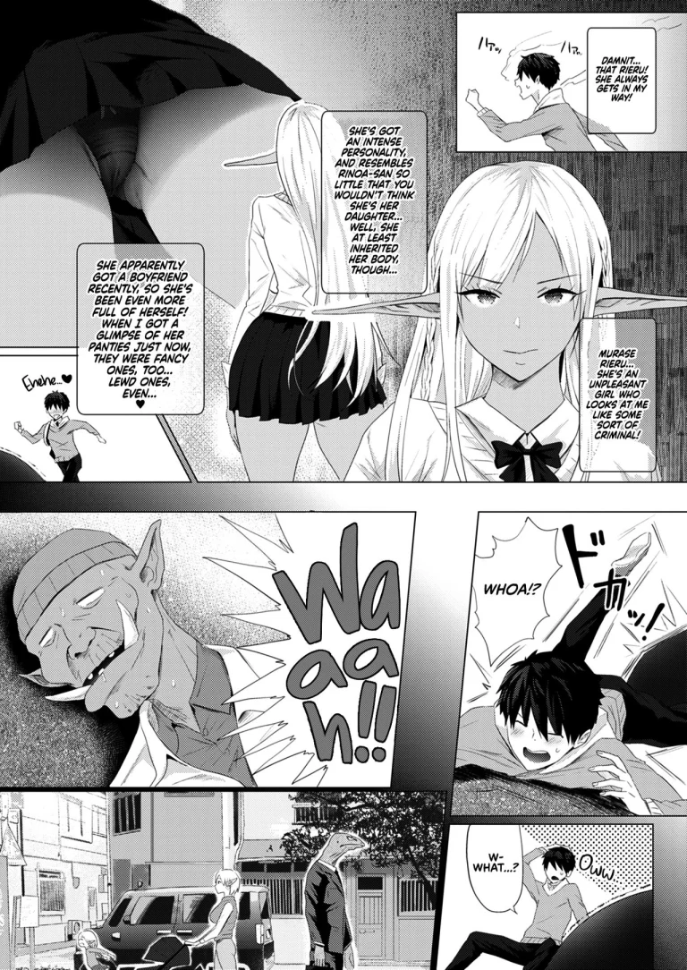 I Got an Orc Dick! Then I Made an Elf Mother and Daughter Into My Personal Fuckholes Lololol porn comic picture 5