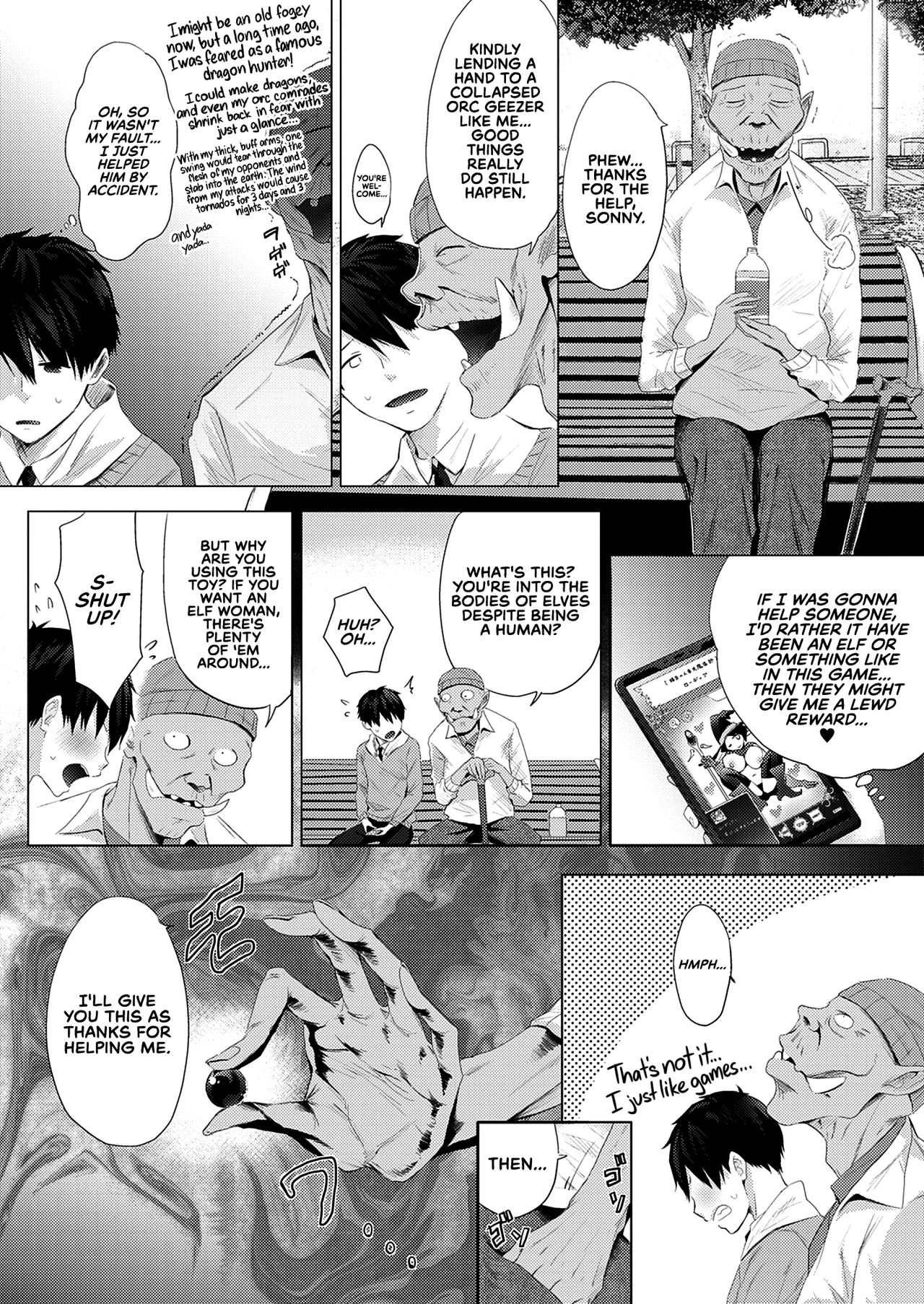 I Got an Orc Dick! Then I Made an Elf Mother and Daughter Into My Personal Fuckholes Lololol porn comic picture 6