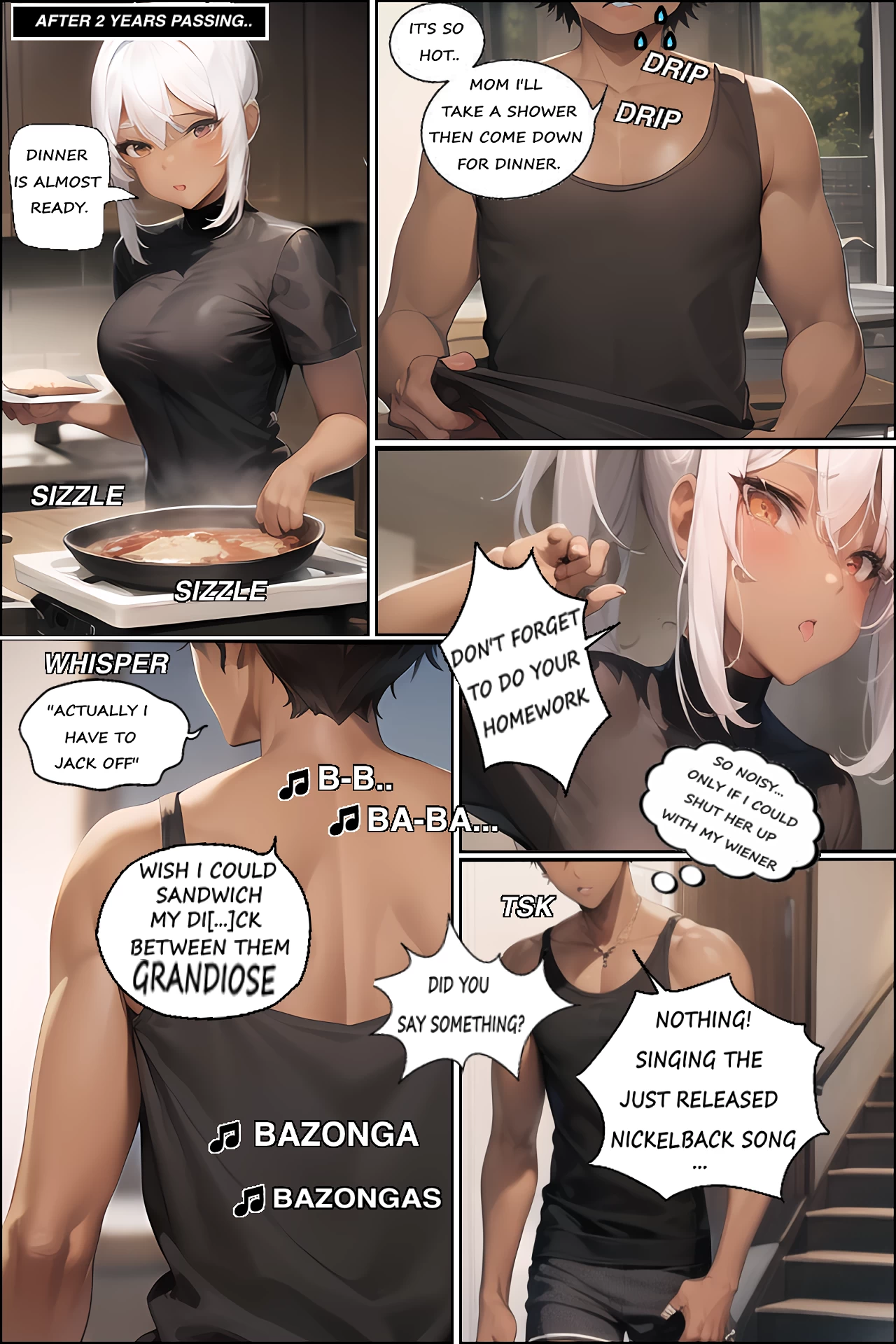 I LOVE MY SON ABIT TOO MUCH porn comic picture 3