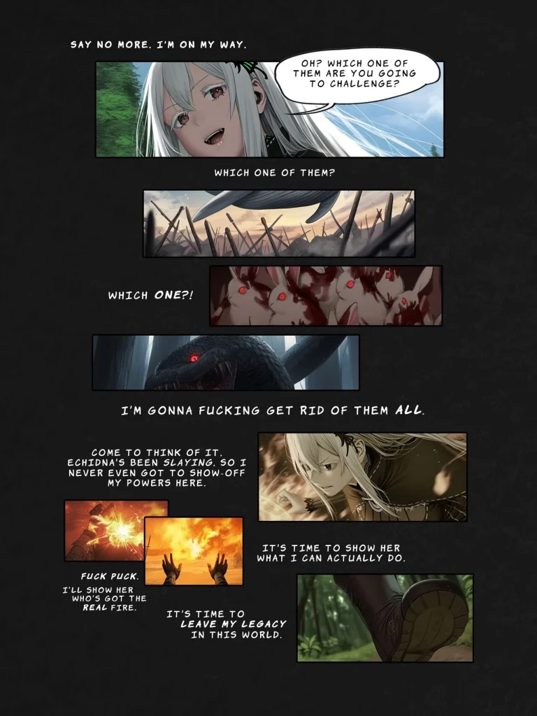 I Reincarnated into a Re:ZERO Isekai and Left the Villainess After Anal porn comic picture 25
