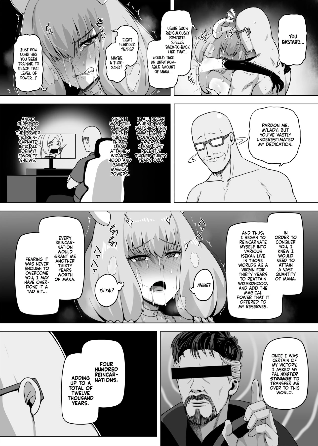 I Saved Up Tons Of Mana For One Goal: To Blow My Load Inside Aura! | Aura to Ippatsu Yaru Tame Mechakucha Maryoku o Tamete Kimashita porn comic picture 12