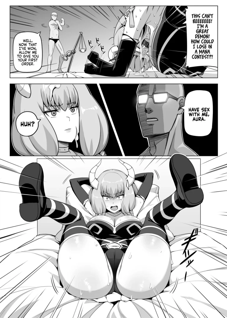 I Saved Up Tons Of Mana For One Goal: To Blow My Load Inside Aura! | Aura to Ippatsu Yaru Tame Mechakucha Maryoku o Tamete Kimashita porn comic picture 4