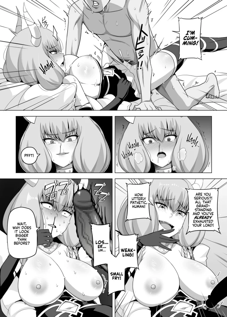 I Saved Up Tons Of Mana For One Goal: To Blow My Load Inside Aura! | Aura to Ippatsu Yaru Tame Mechakucha Maryoku o Tamete Kimashita porn comic picture 8