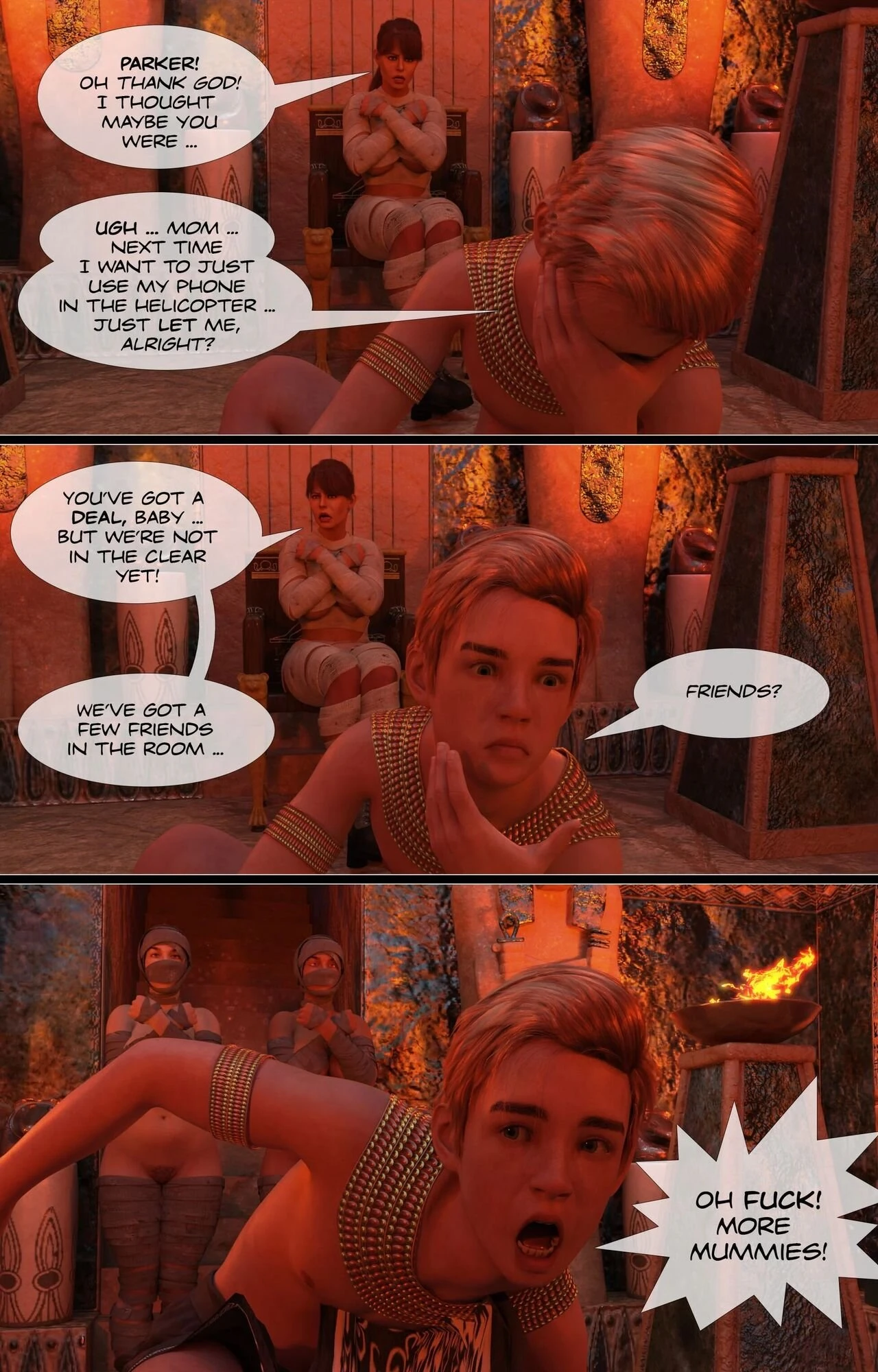 I Want My Mummy 1.2 porn comic picture 14