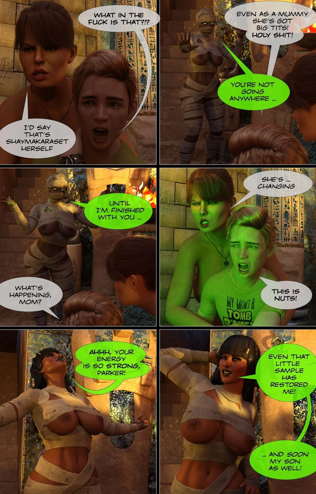 I Want My Mummy porn comic picture 102