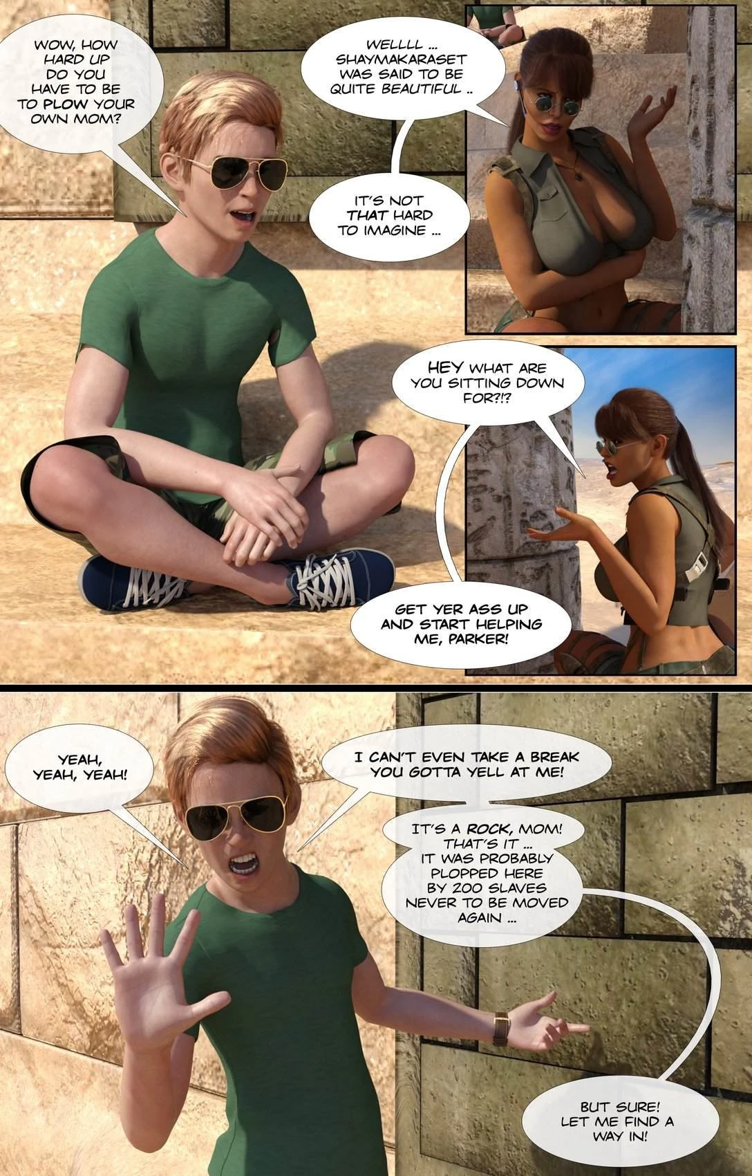 I Want My Mummy porn comic picture 24