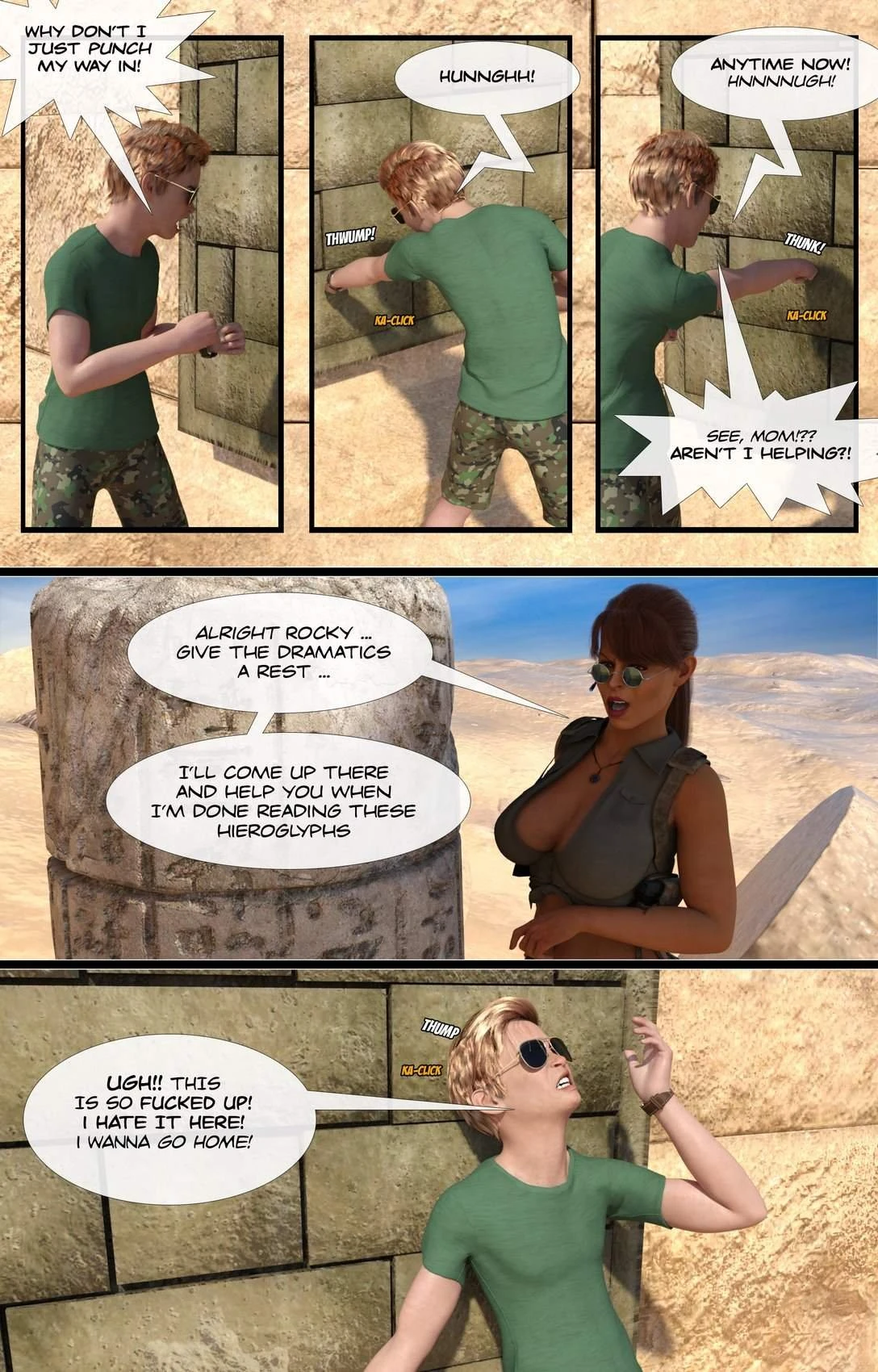 I Want My Mummy porn comic picture 25