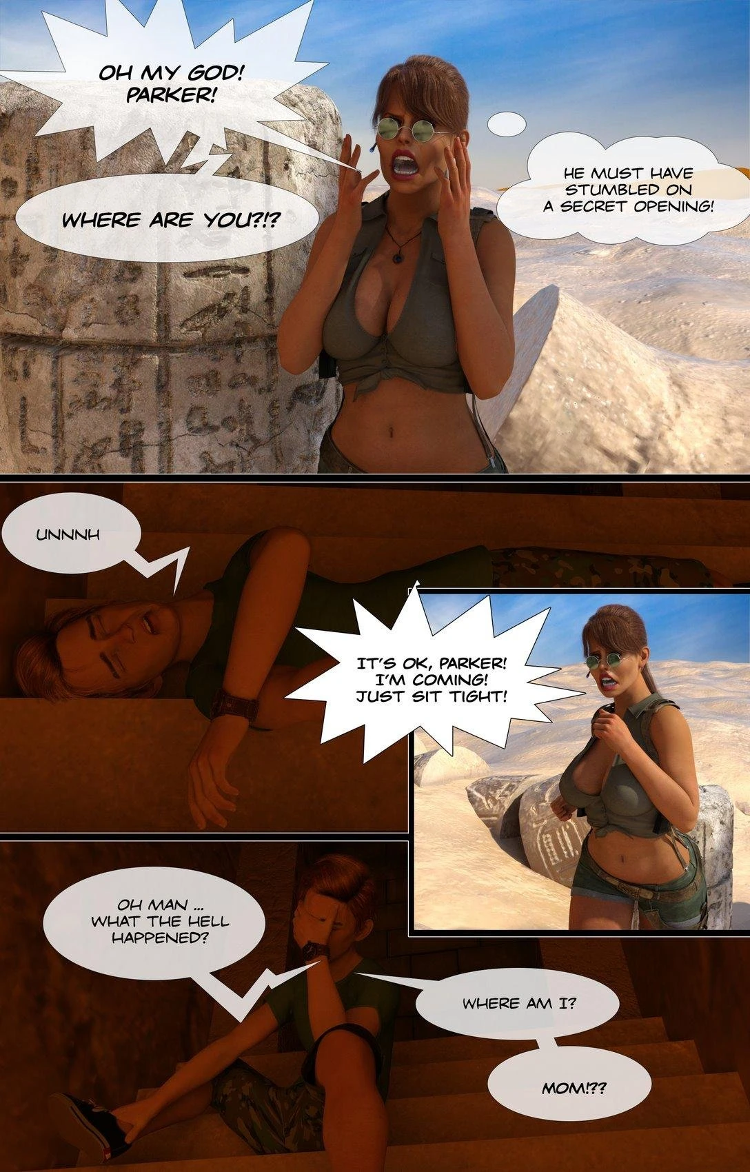 I Want My Mummy porn comic picture 27