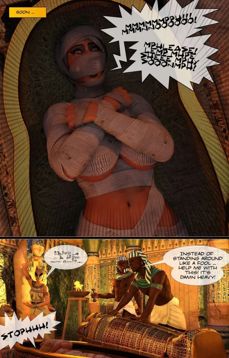 I Want My Mummy porn comic picture 37