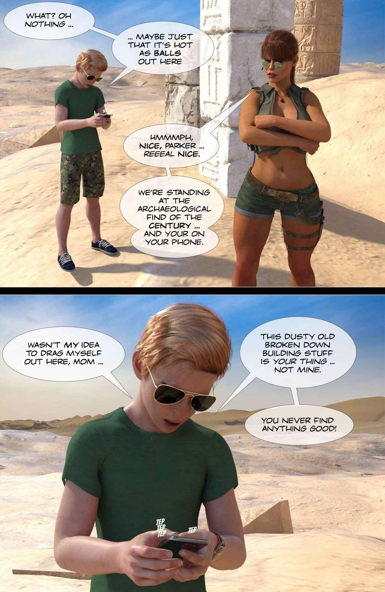 I Want My Mummy porn comic picture 4