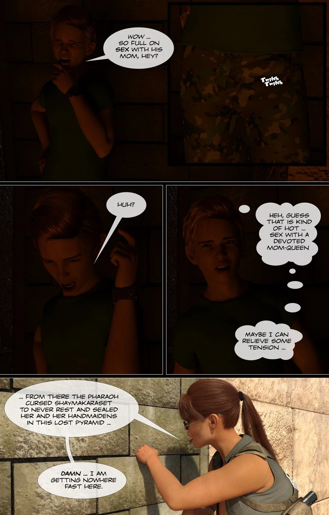 I Want My Mummy porn comic picture 41