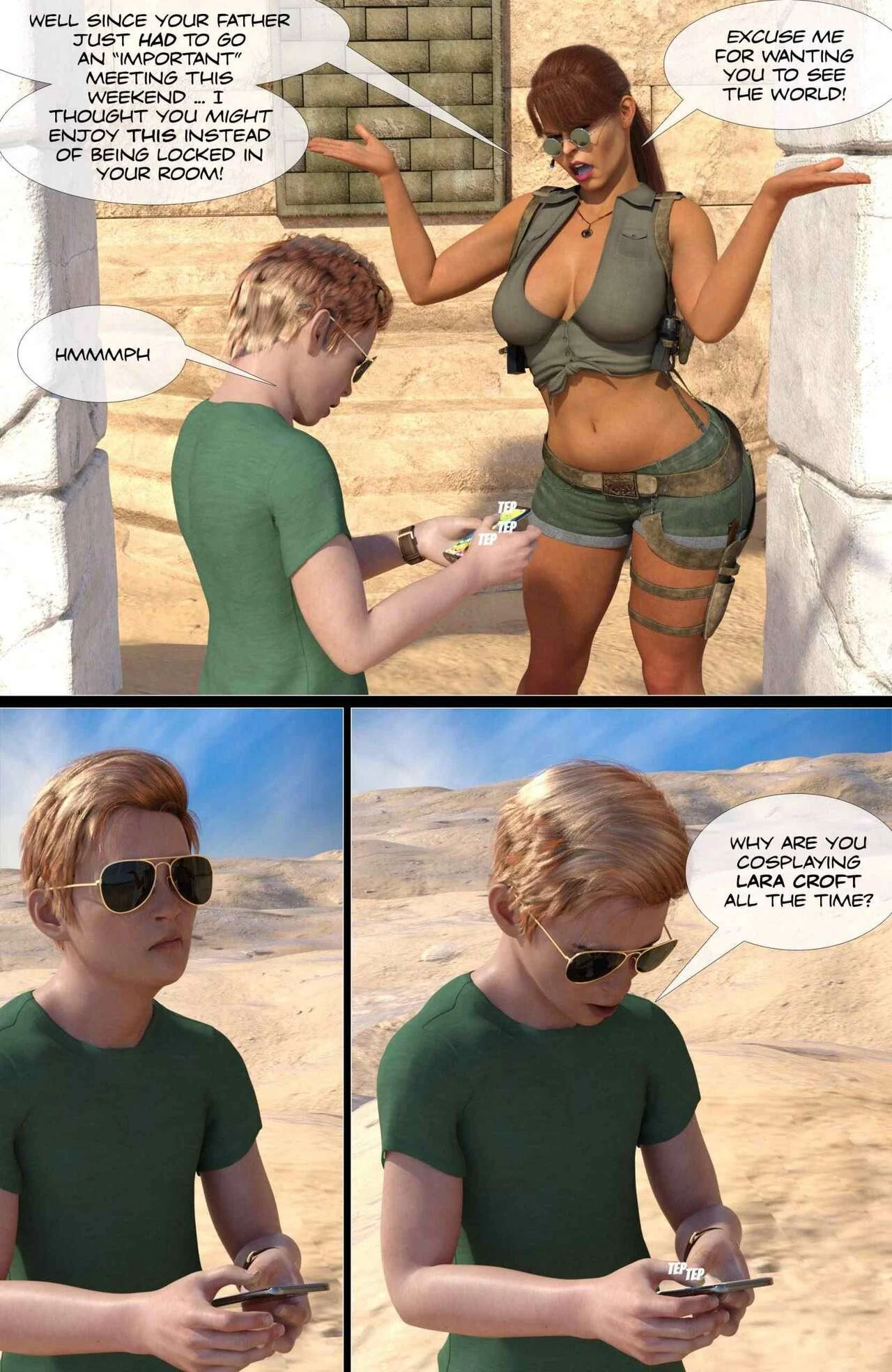 I Want My Mummy porn comic picture 5