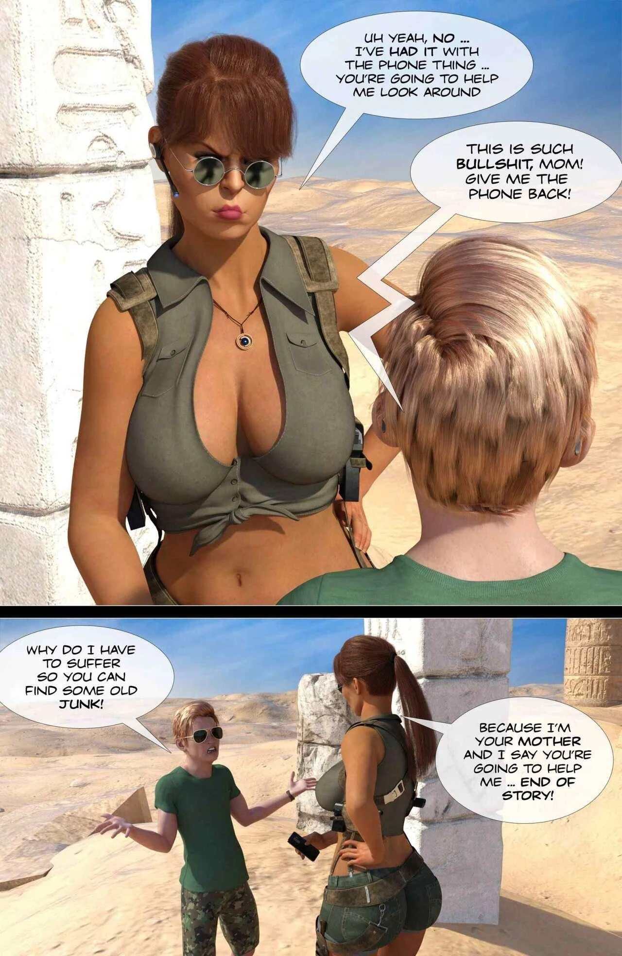 I Want My Mummy porn comic picture 7