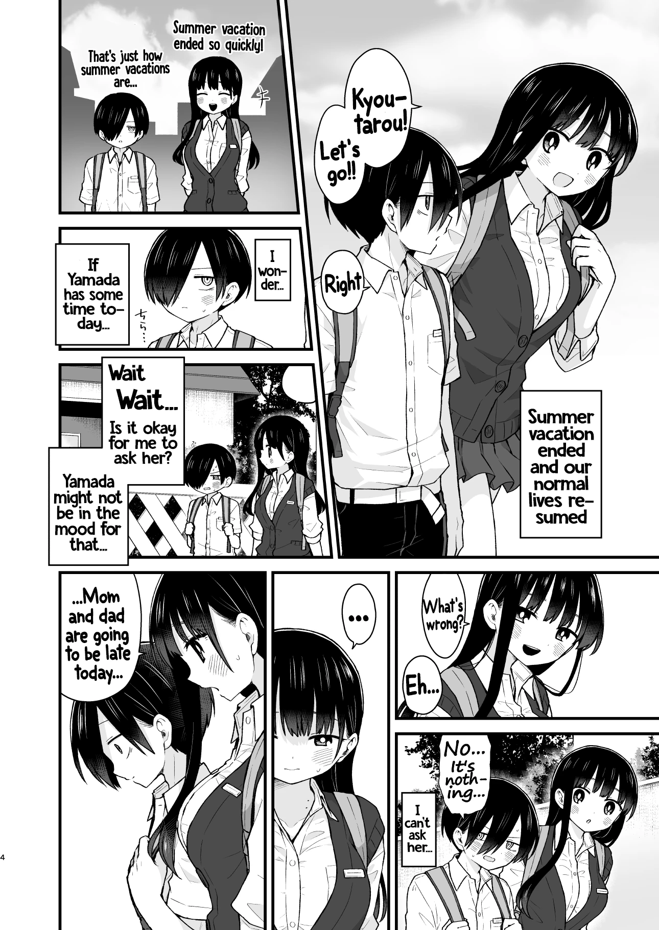 I want to ask you. And I want to be asked. | Sasoitaishi, Sasowaretai porn comic picture 3