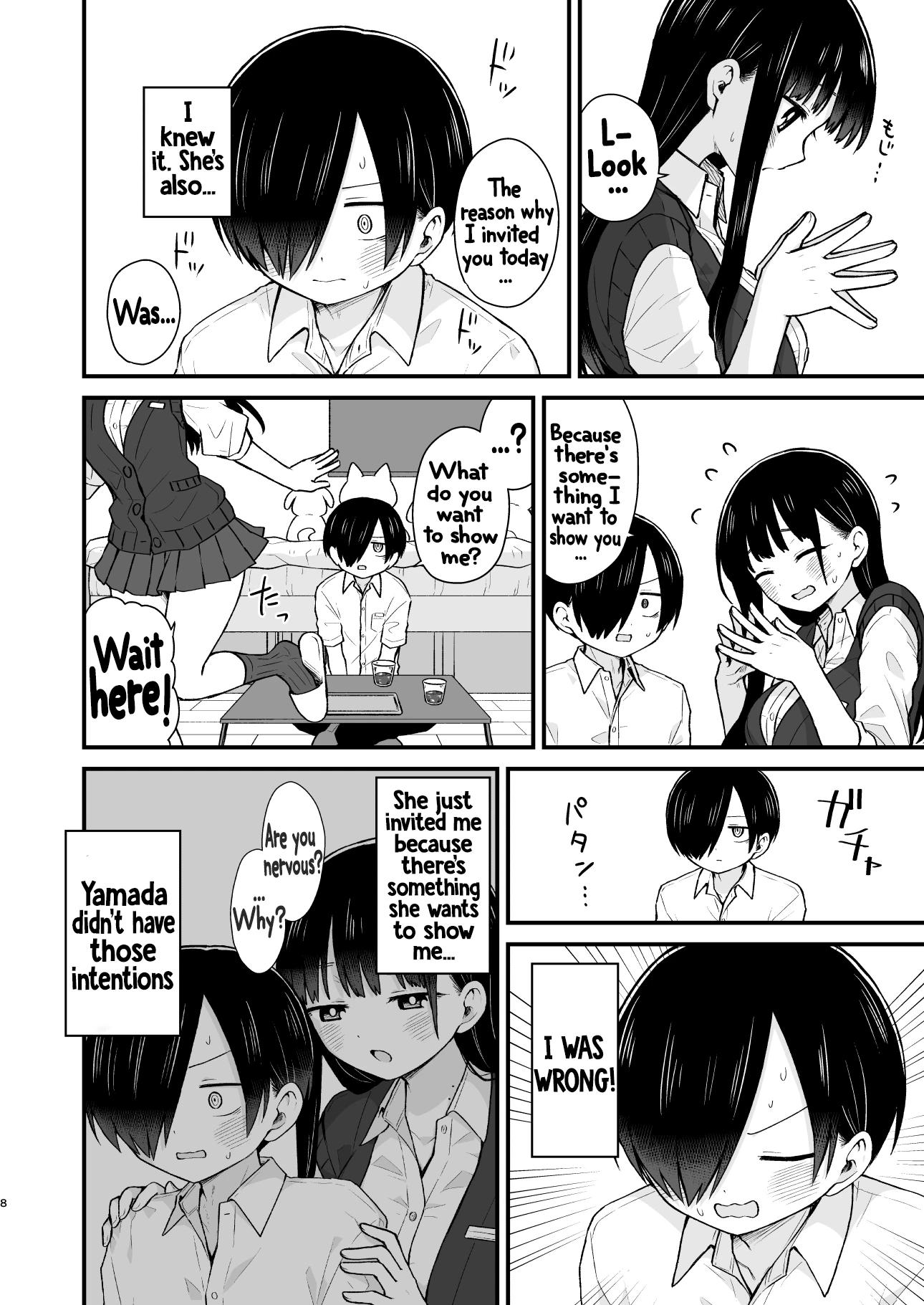 I want to ask you. And I want to be asked. | Sasoitaishi, Sasowaretai porn comic picture 7