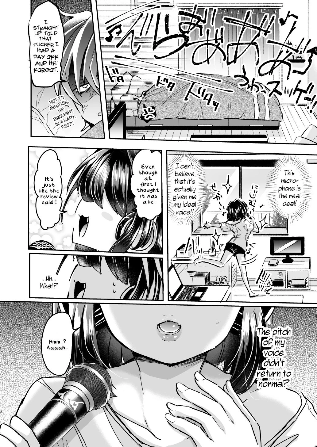 I Wanted to Sing ~ Trans Conversion "The Case of College Student A"~ porn comic picture 8