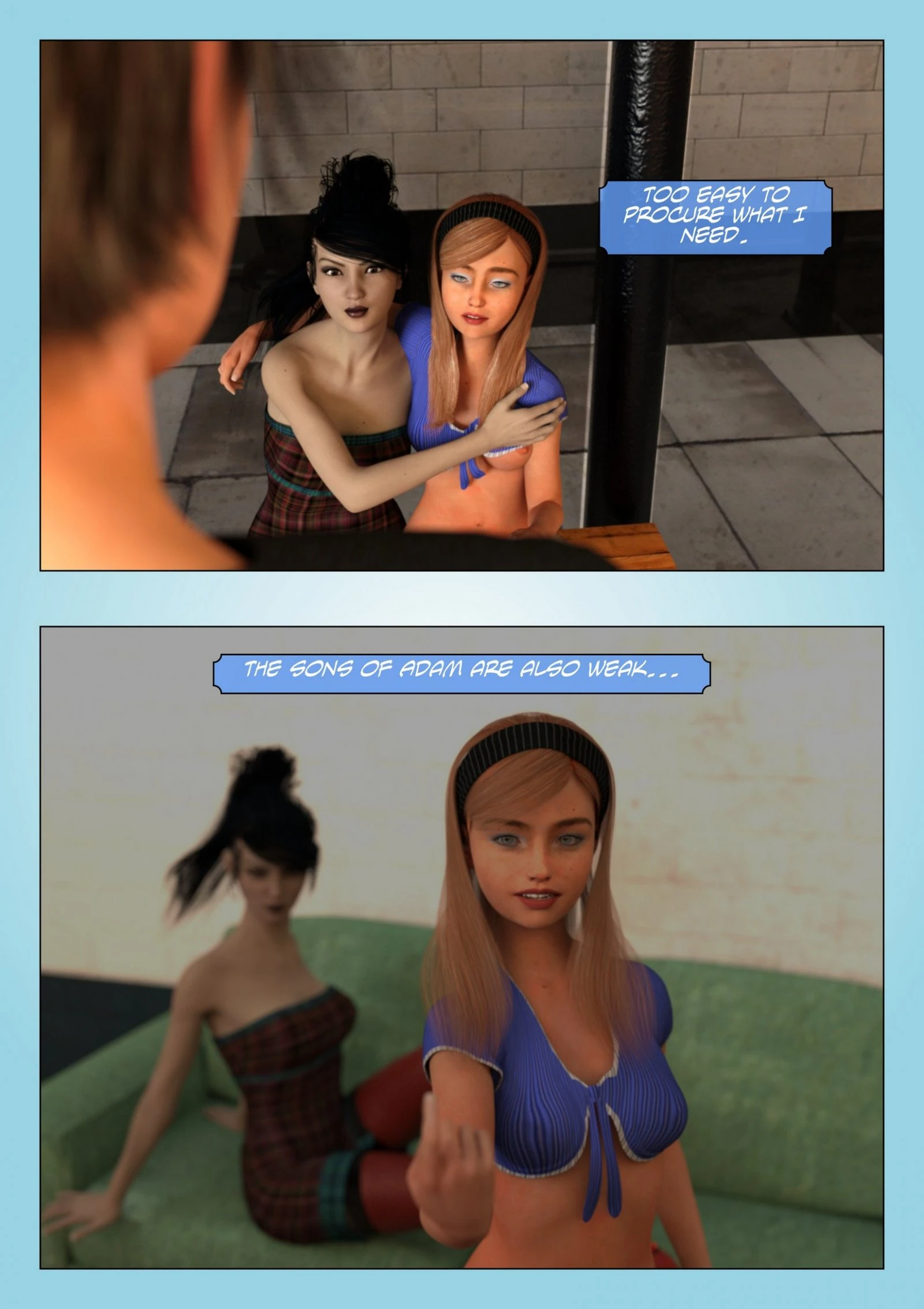 I Was Born In The Light porn comic picture 13