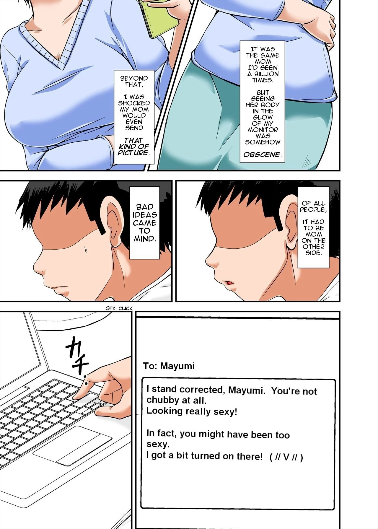 I Was Crazy Horny, So I Exploited My Mom's Sexual Frustration porn comic picture 5