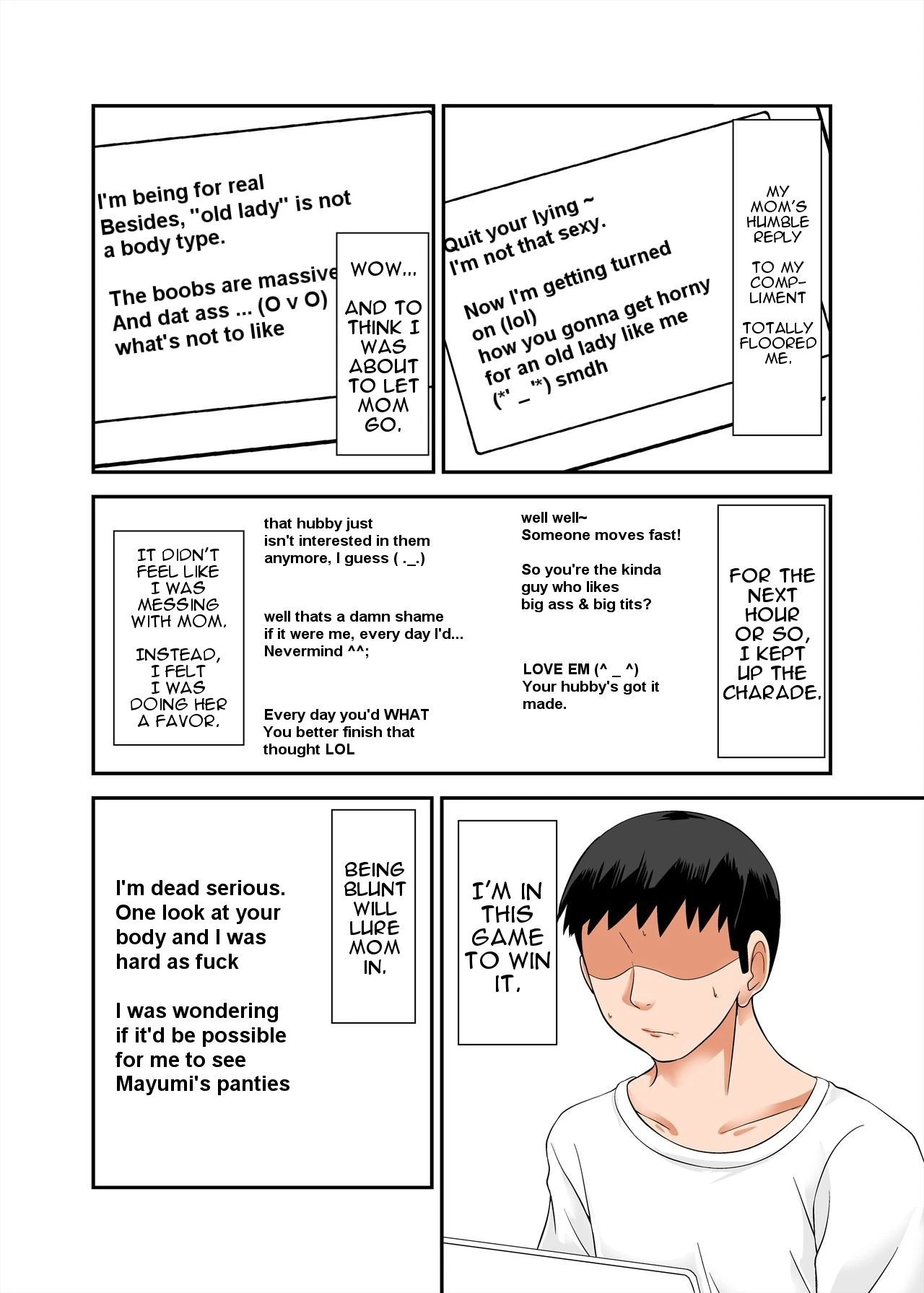 I Was Crazy Horny, So I Exploited My Mom's Sexual Frustration porn comic picture 6