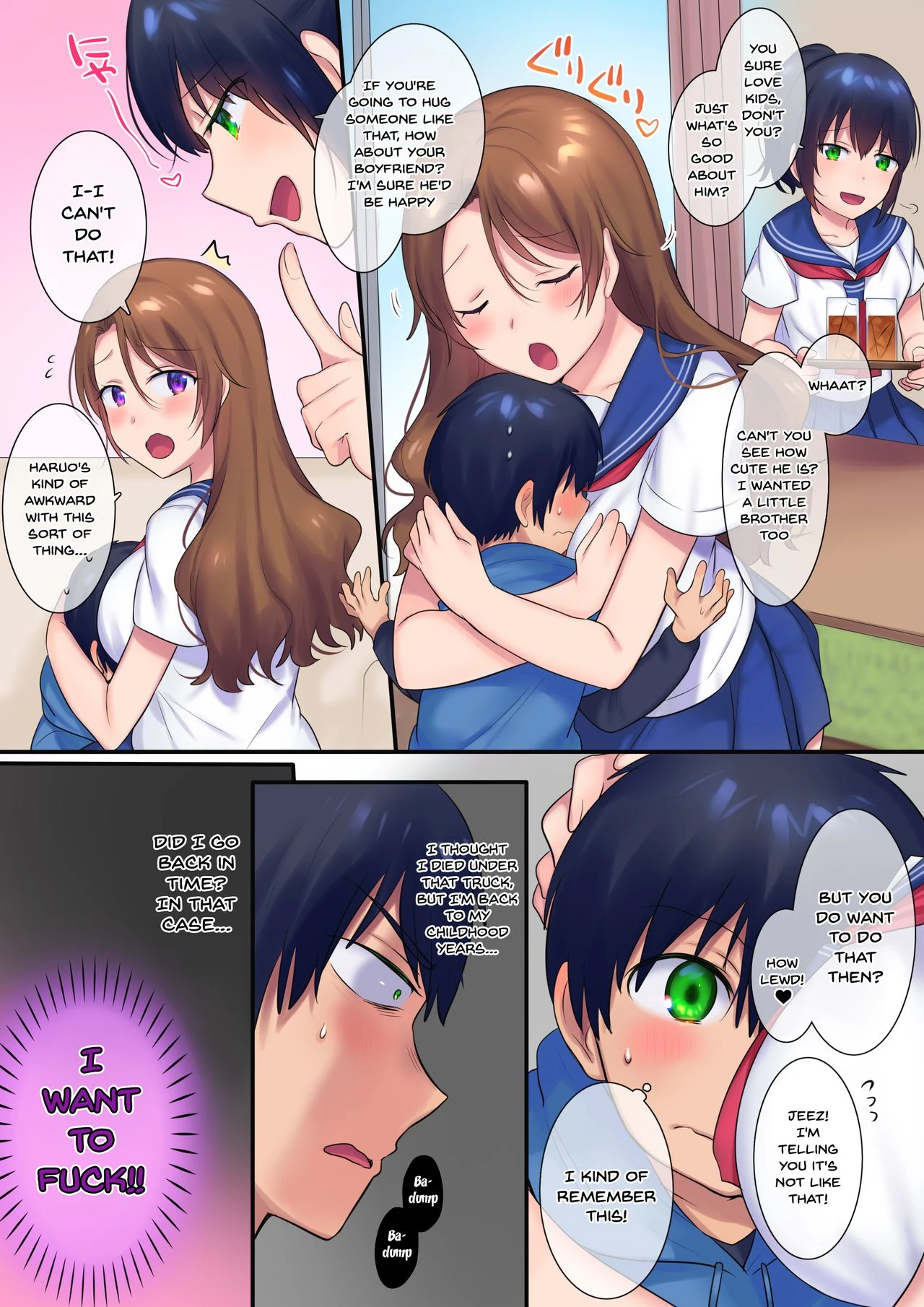 I Went Back In Time To Do NTR With My Beloved Onee-san porn comic picture 9