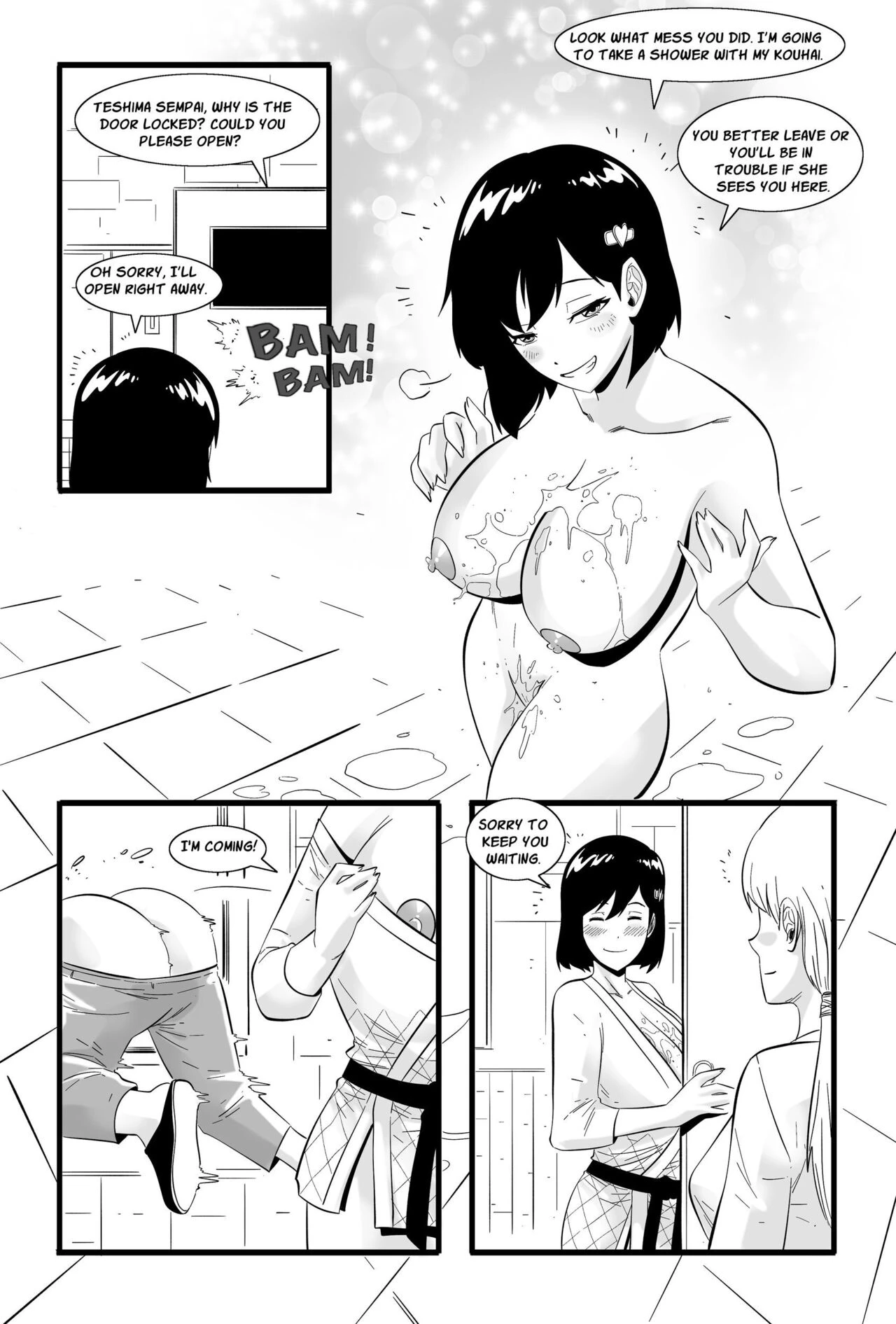 I will make us win at Judo Chapter 1-2 porn comic picture 26
